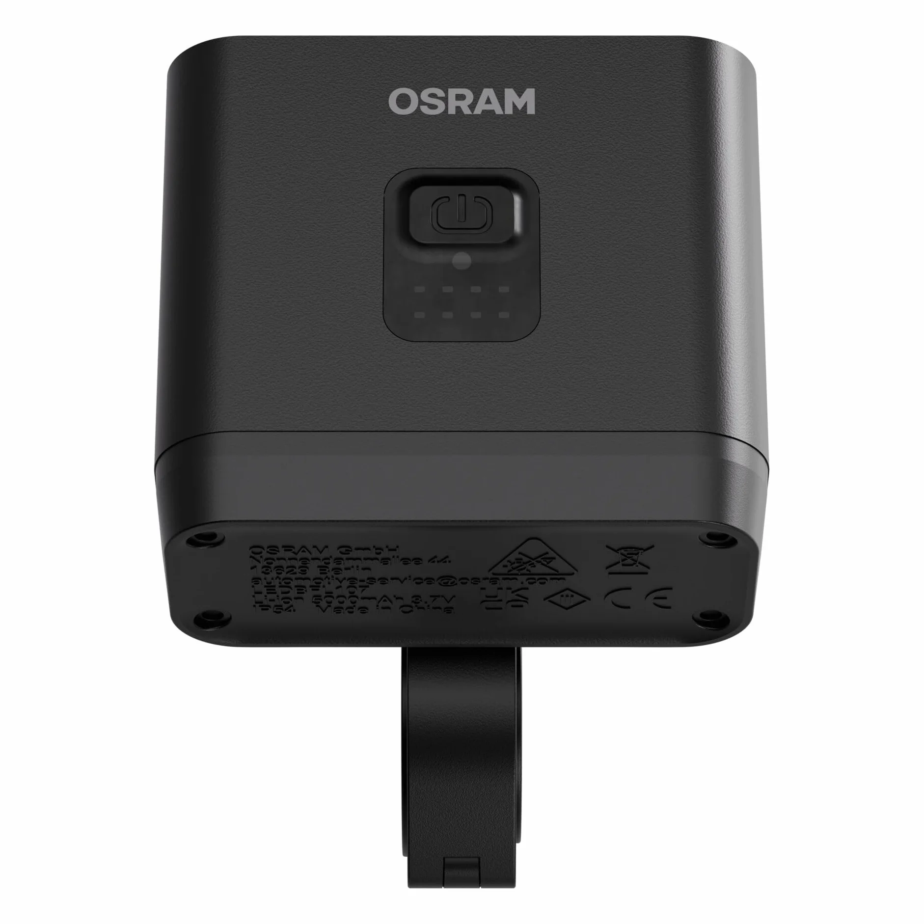 OSRAM LEDsBIKE Explorer X 1000, Kit d'éclairage vélo Rechargeable: Avant et arrière, Tout-Terrain, avec feu Stop, 1000 lumens