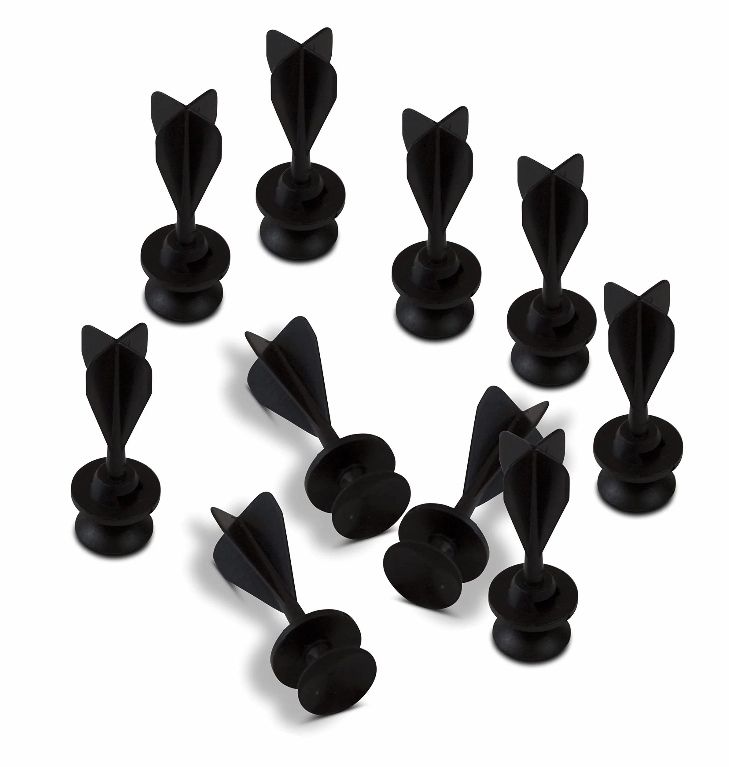 Fléchettes de sécurité pour arbalètes Lot de 10 Noir