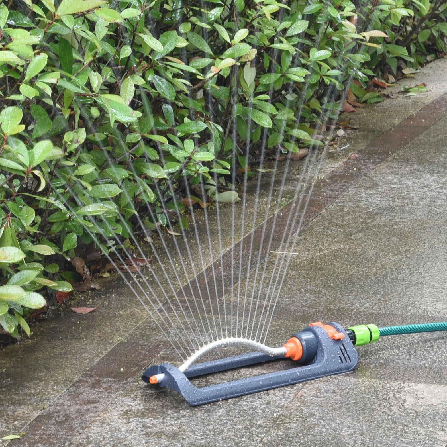 Arroseur Automatique de Jardin, oscillant 19 Buses, arrosage pelouse Refroidissement Grande