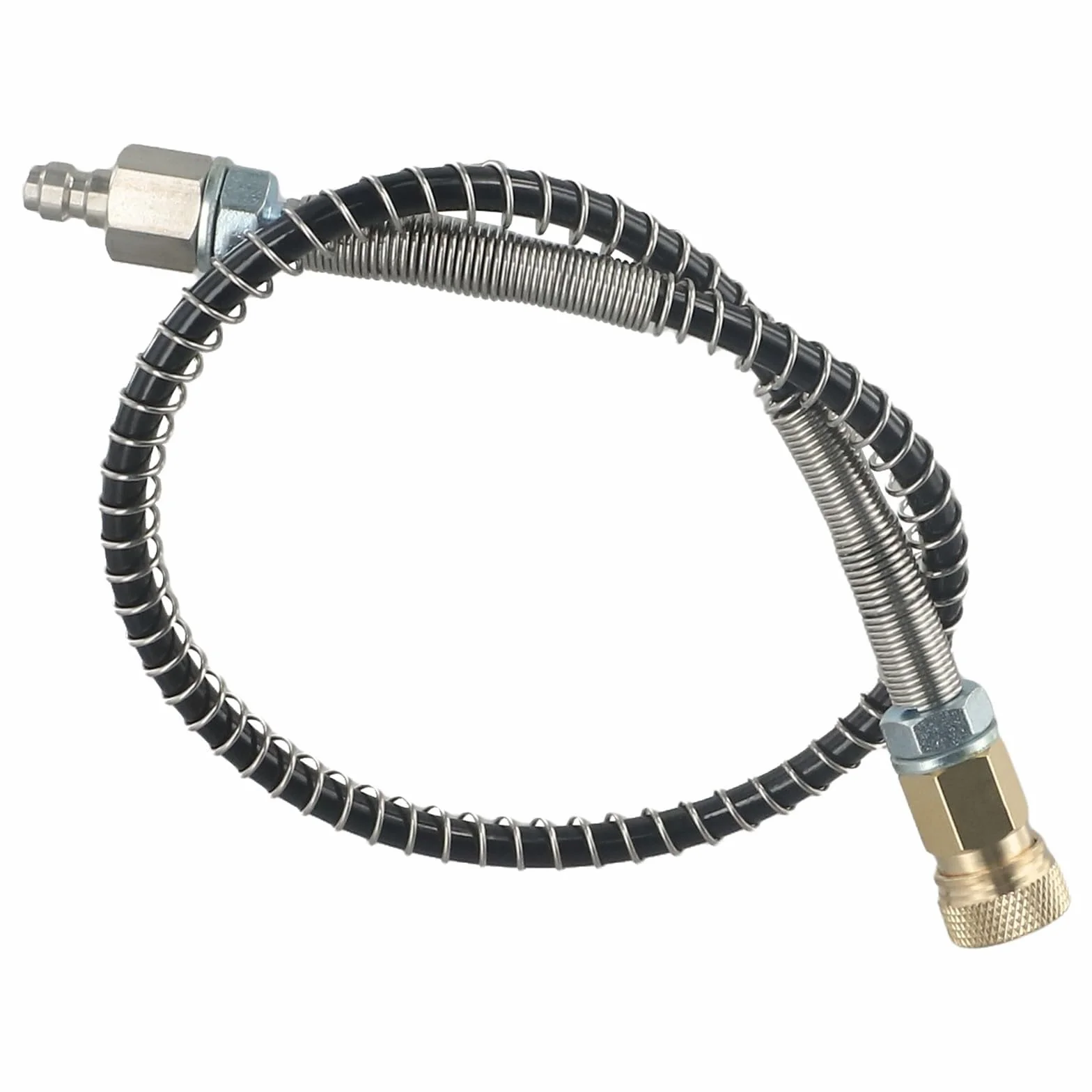 Tuyau de Recharge 500 mm 4500 psi PCP-Scuba Paintball Ressort Anti-Torsion renforcé