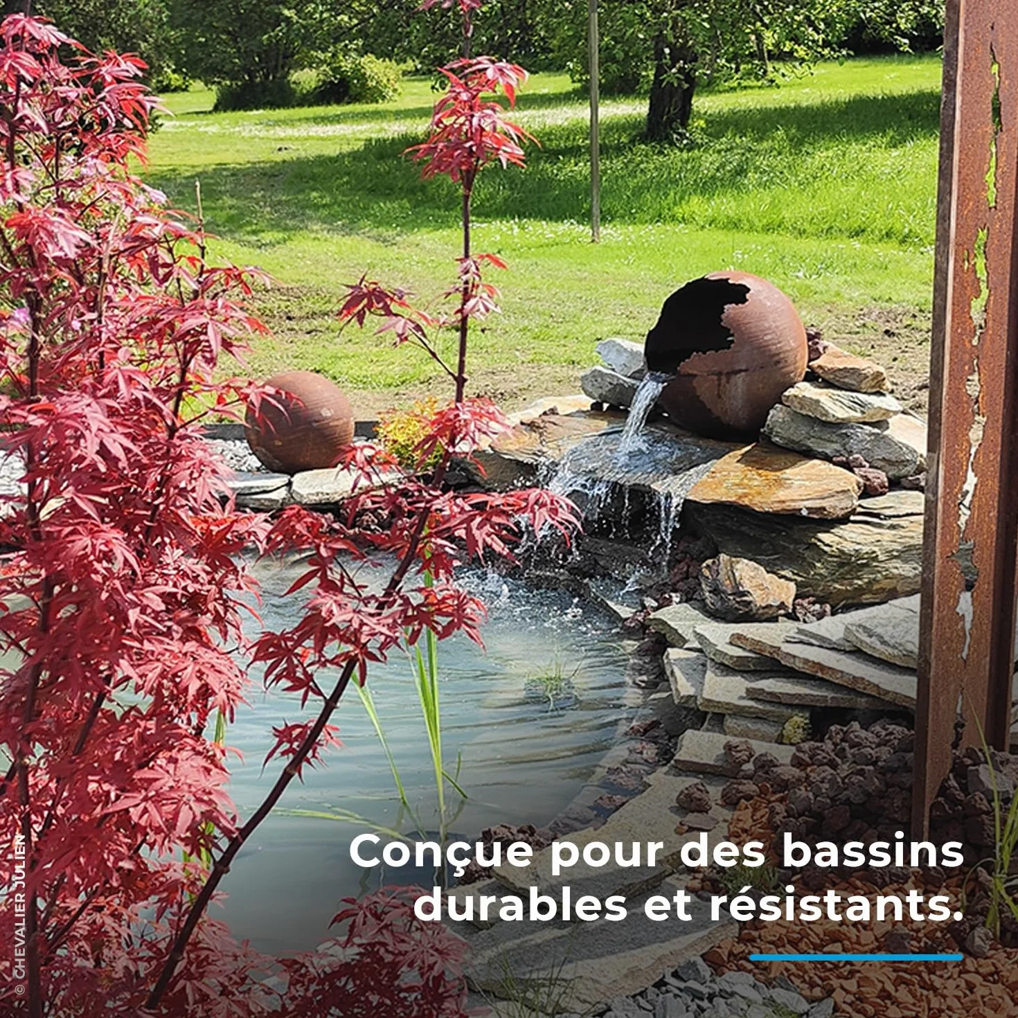 Bâche EPDM 1mm 2,8x3m 8,4m²
