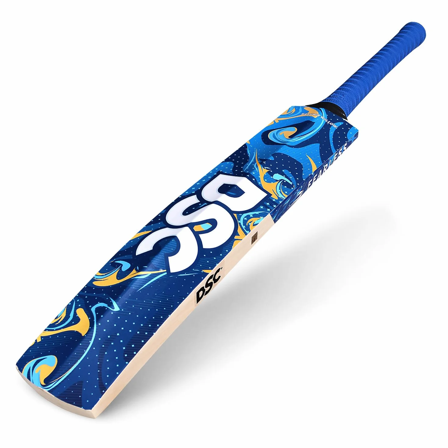 DSC Drake Cricket Bat for Mens and Boys | Material: Kashmir Willow Wood | Lightweight | Free Cover | Ready to Play | for Intermediate Player | Ideal for Leather Ball