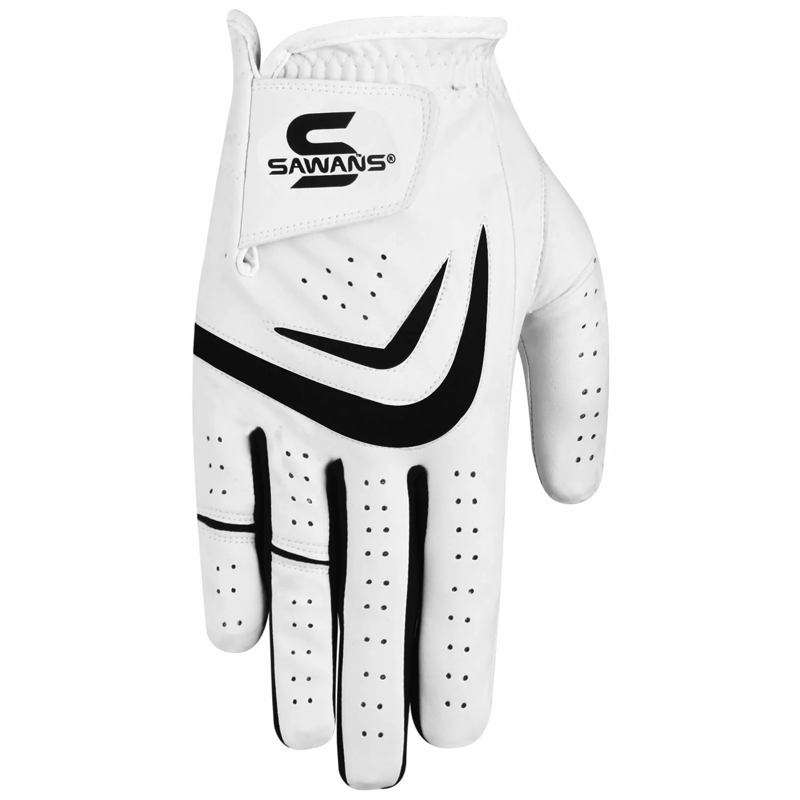 SAWANS Gant de golf homme antidérapant cuir toutes saisons durable confortable flexible performance