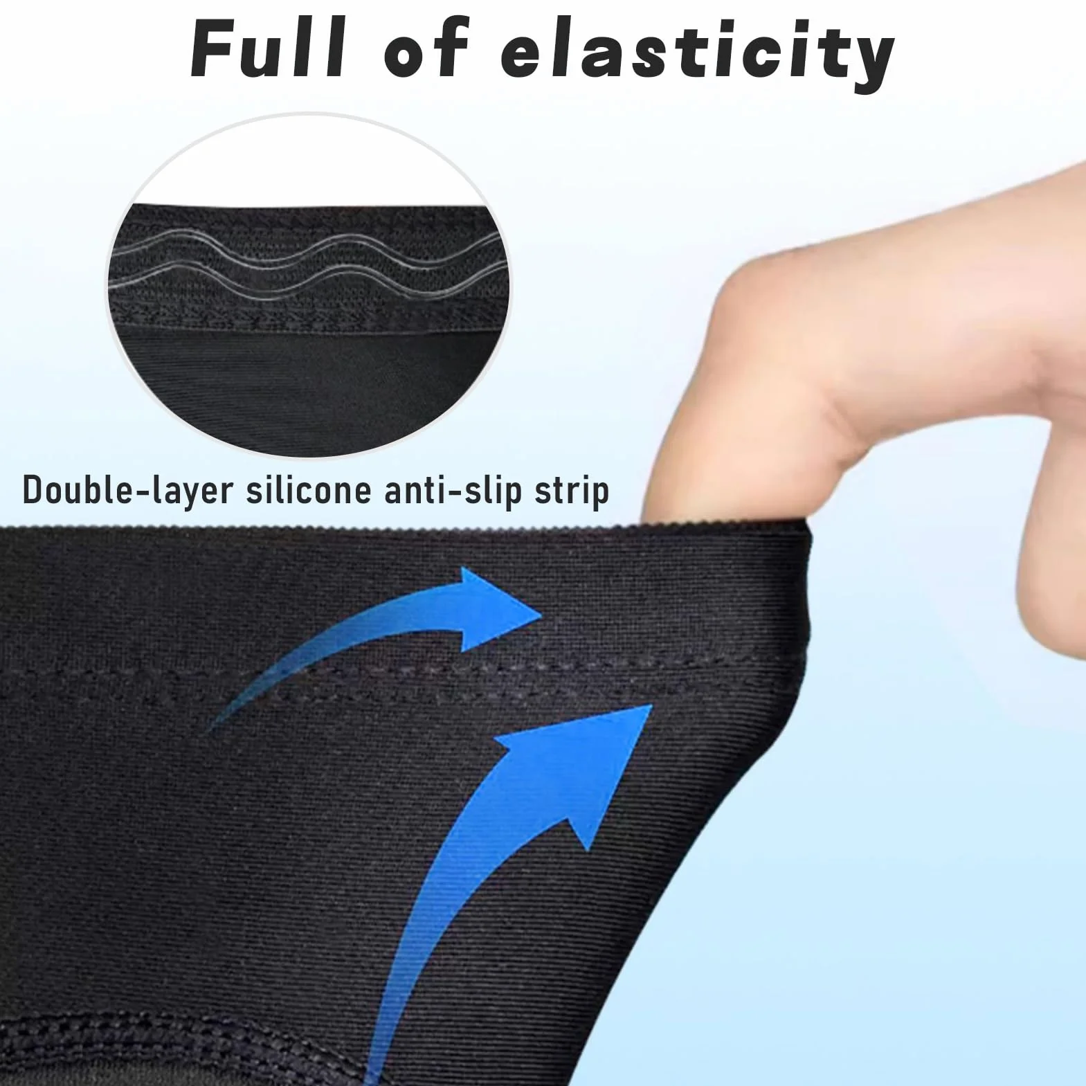 Erioscar 1 Paire Manchette Bras De Volley-Ball Pour Femme, Manchon Volley Avec Coussin De Protection et Trou de Pouce, Protège-bras, Protection des Avant-Bras, Protection Sportive, Noir-M Taille