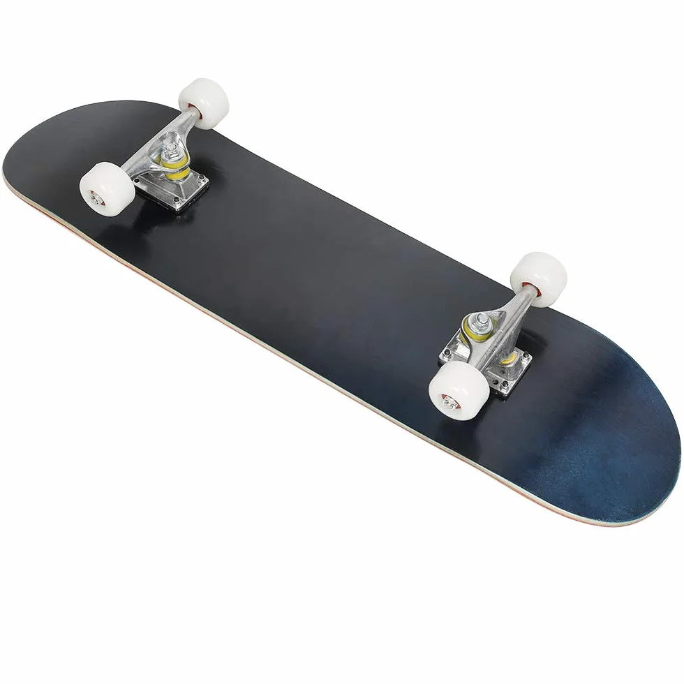 sarah Planche à roulettes, Skateboard pour Les Jeunes, Adultes, Débutant et Professionnels, Complète Skateboard (Noir Uniquement)