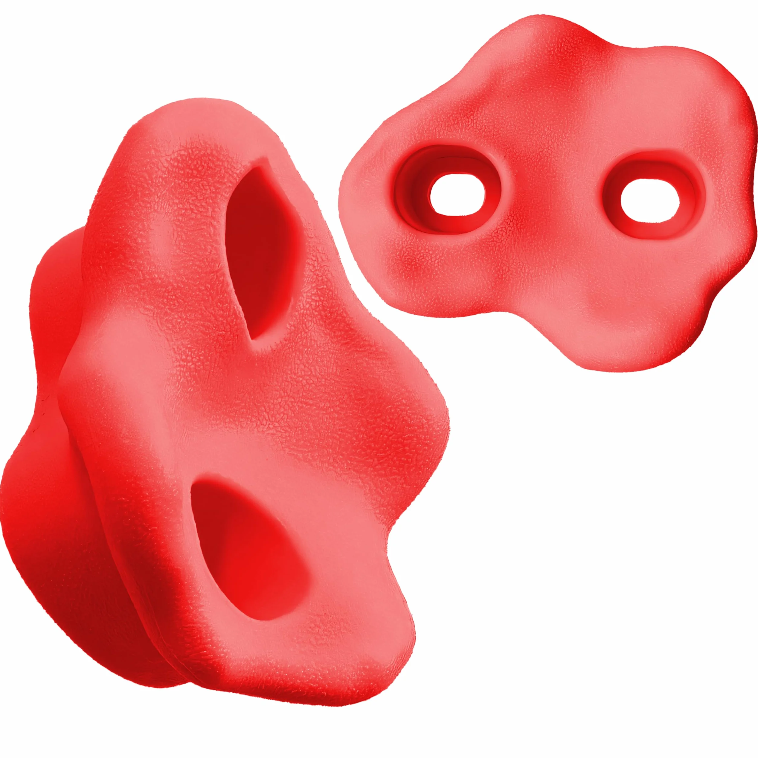 Retoo Prises d'escalade pour Enfant, set pour mur d'escalade extérieur & intérieur, 10 pierres d'escalade + 2 poignées de maintien avec fixation résistant jusqu'à 100kg plastique robuste, pour enfants
