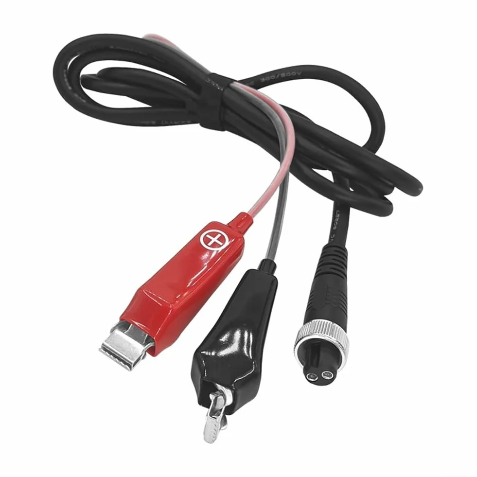 Yhenlovtt Câble de pêche - Ligne de connexion de batterie pour moulinets électriques Miya Z9/z10/z15/z20/z30 - 2 conducteurs - Fil de cuivre pur de 1,5 mm² avec isolation en PVC (2 m)