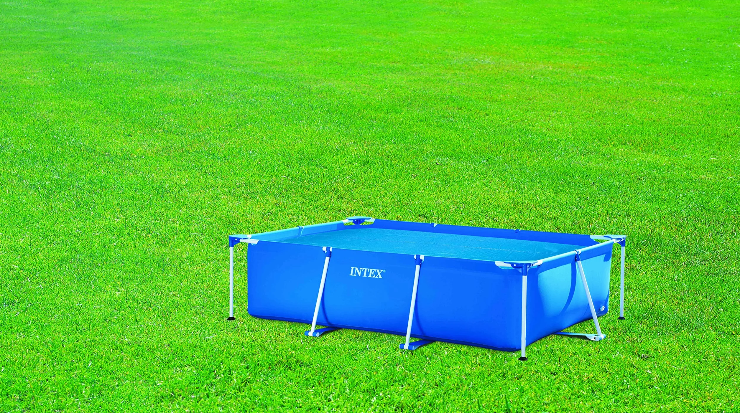 Intex bâche à bulles rectangulaire 4,40 x 2,10m pour piscine 4,50 x 2,20m