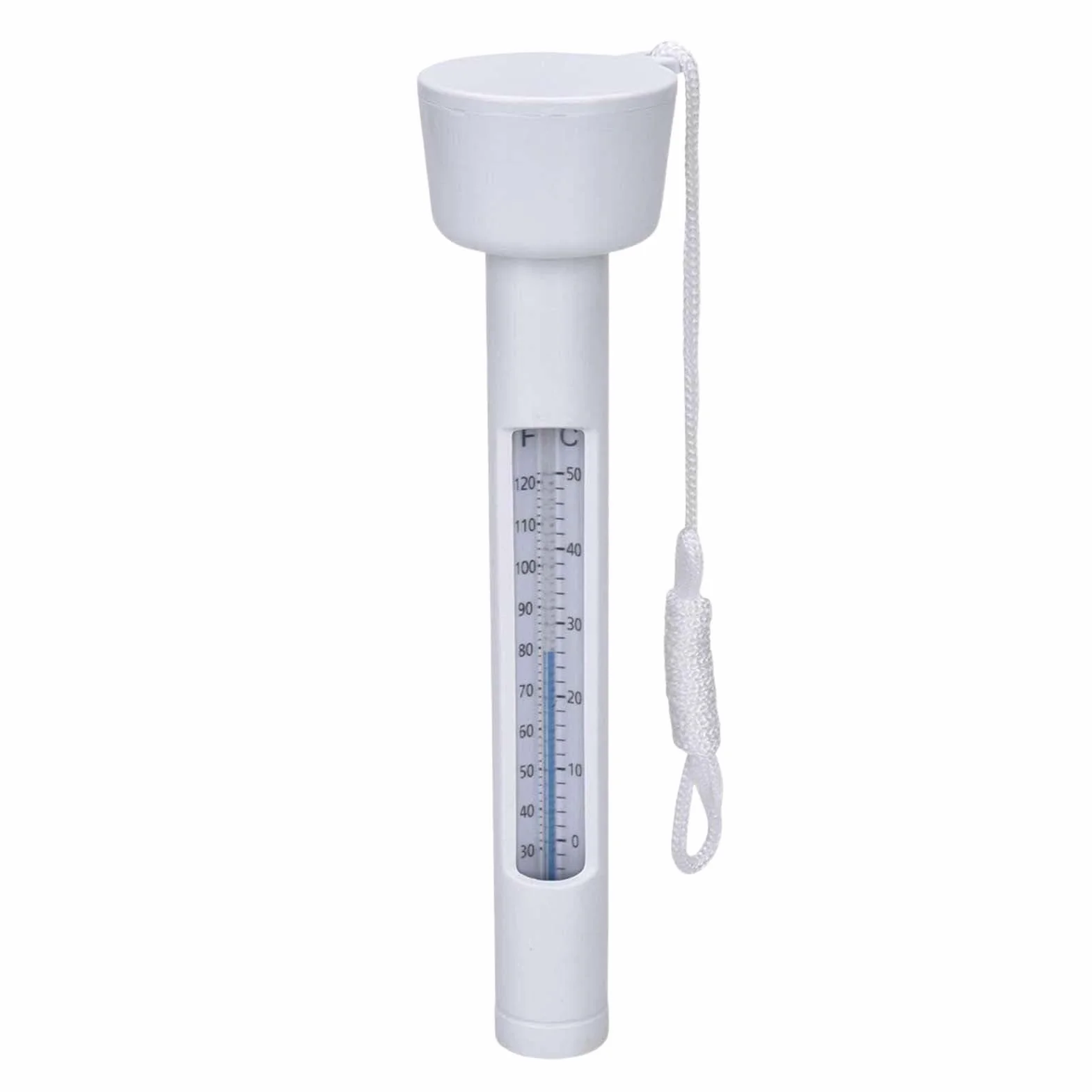 Thermomètre flottant pour piscine 0-50 °C avec laisse, accessoire spa aquarium étang