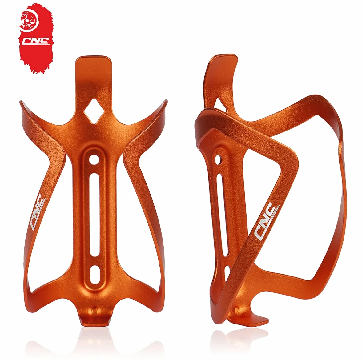 CNC Porte-bouteille pour vélo de course, VTT, VTT (noir/rouge/bleu/orange)