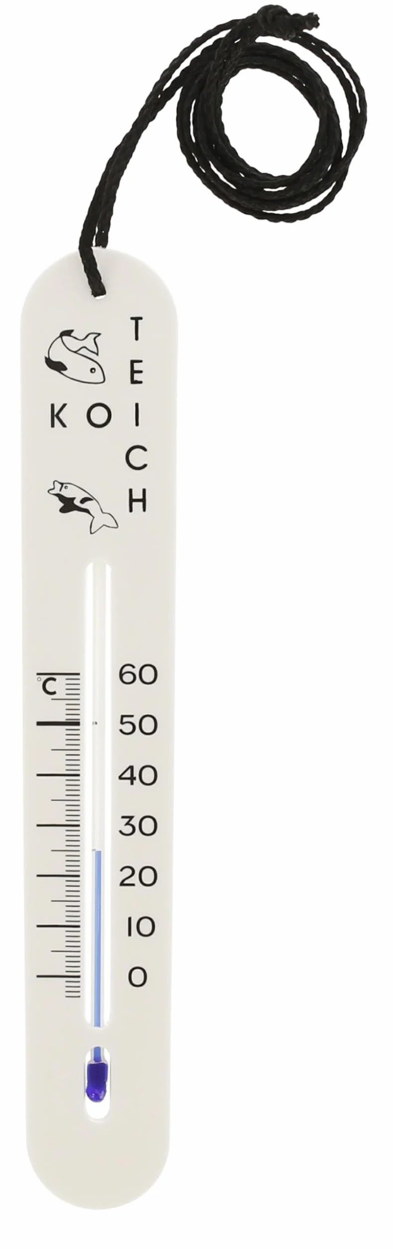 Lantelme Thermomètre d'étang 19 cm -15 °C à 60 °C pour pisciculture carpes koï
