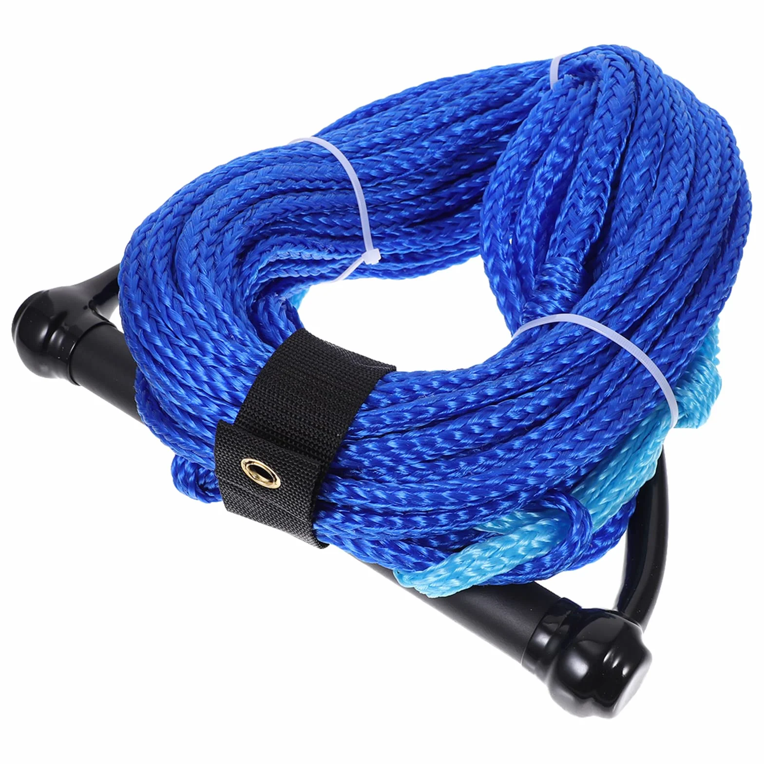BESPORTBLE Wakeboard Corde de Ski Nautique réglable avec poignée Flottante pour Bateau à 4 Sections 16 brins 725,7 kg pour Ski Nautique, Skis, Bateau
