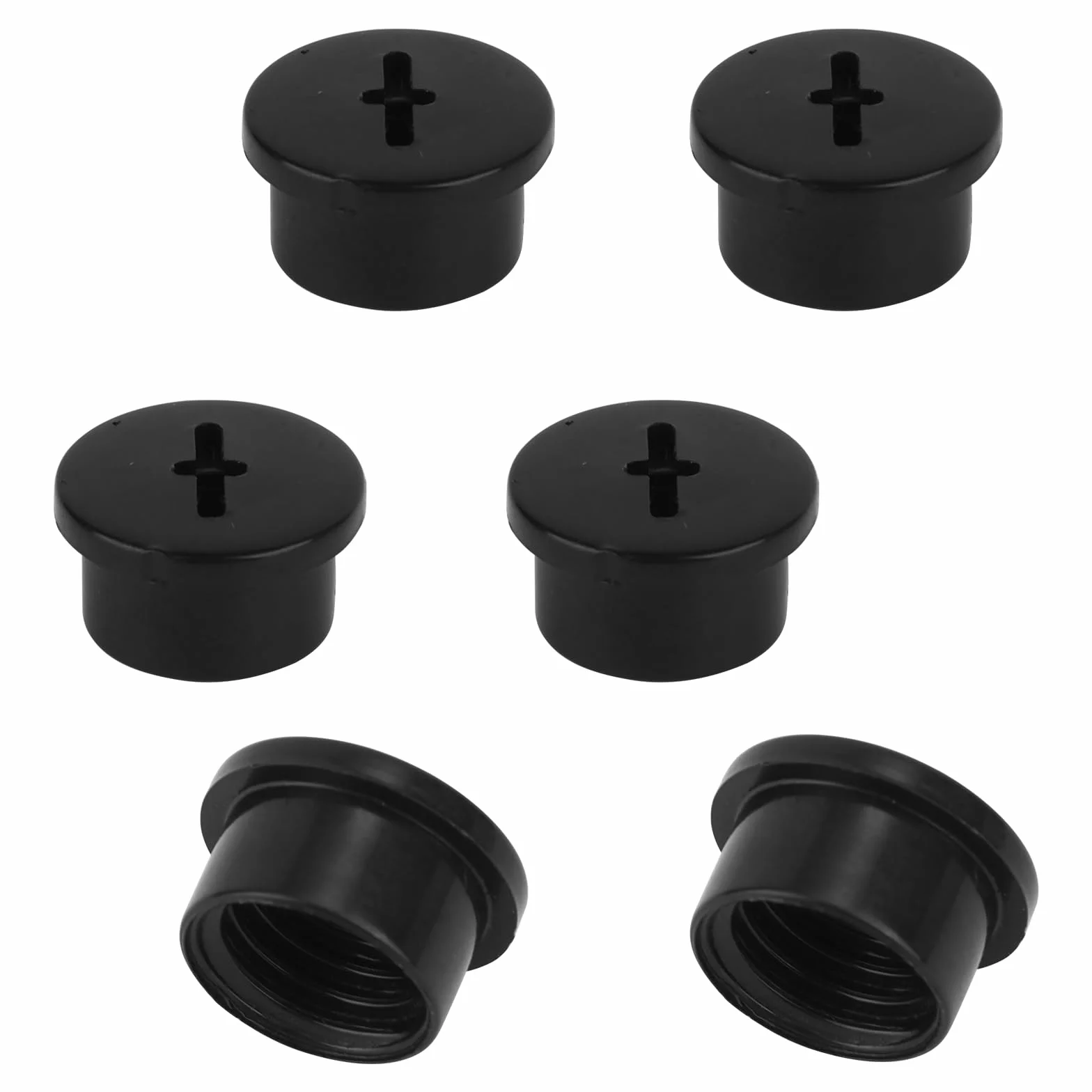 Vis de Valve de Vessie pour Riddell Speedflex et Speed Icon, Vis Valve Vessie Plastique pour Casque Football Bouchons Valve Pratiques pour Casques Rugby pour Adultes et Jeunes(Noir)