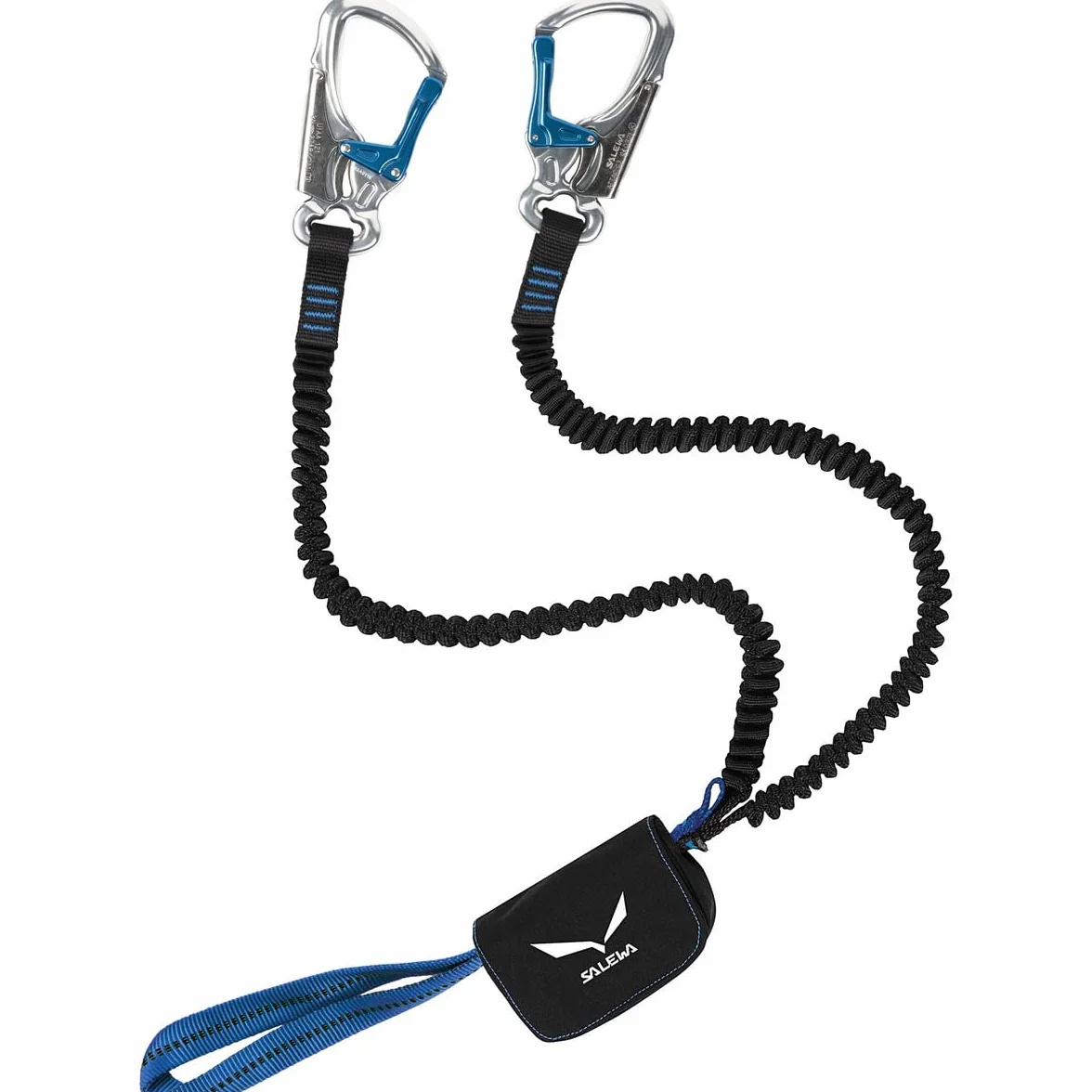 Salewa Unisexe - Adulte Set Via FERRATA Premium ATTAC, Silver Nouvelle Norme