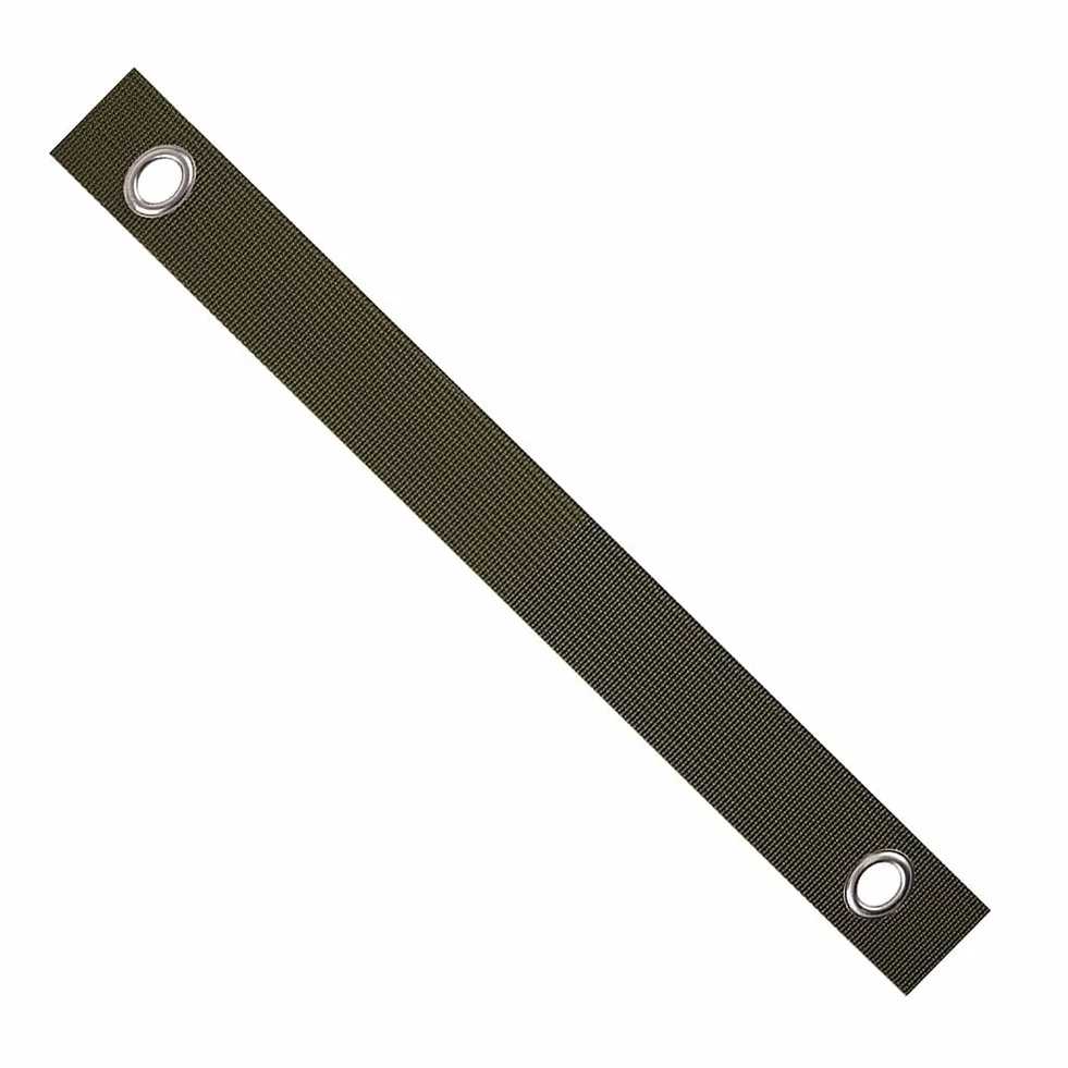 Lot de 6 sangles de soutien pour arbres nouvellement plantés, sangle en nylon vert militaire 40 cm pour jeunes arbres et jardinage