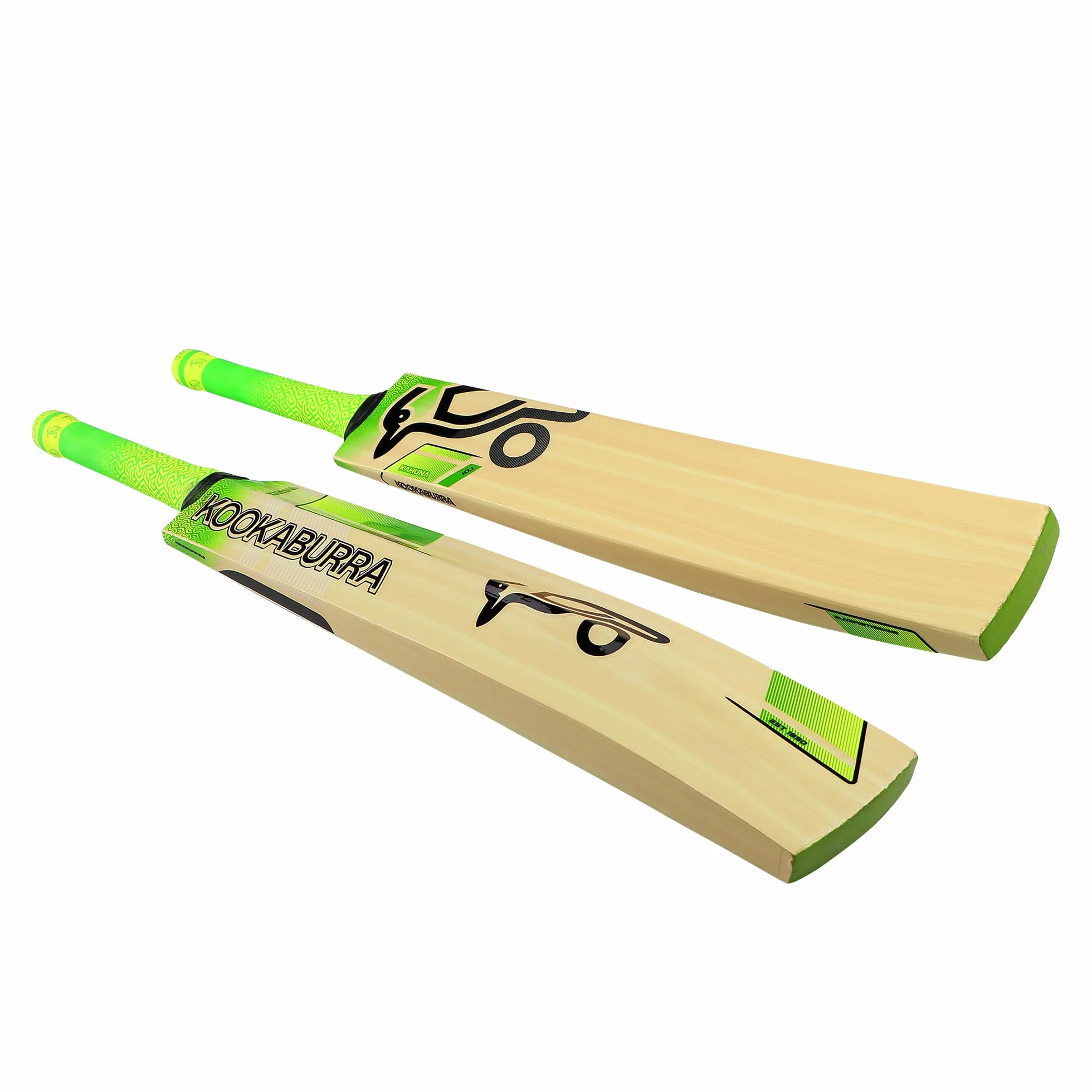 Kookaburra Kahuna 10.1 Cricket Bat-Size Harrow Batte Junior Jeunesse Unisexe, Vert Citron