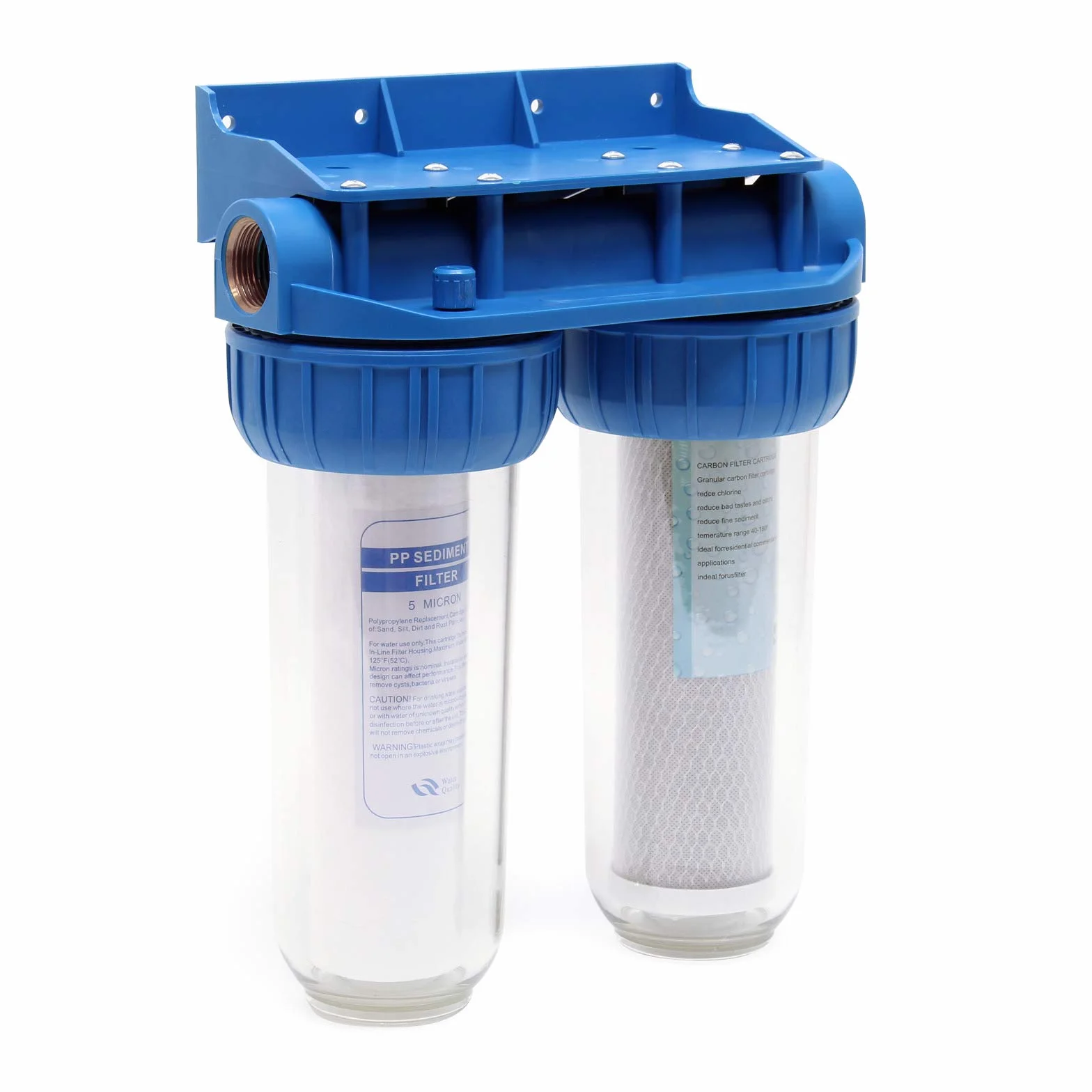 Naturewater NW-BR10B3 Double filtre Eau potable 2 Étapes 360 L/h 3/4" 26,16 mm Filtration Purification