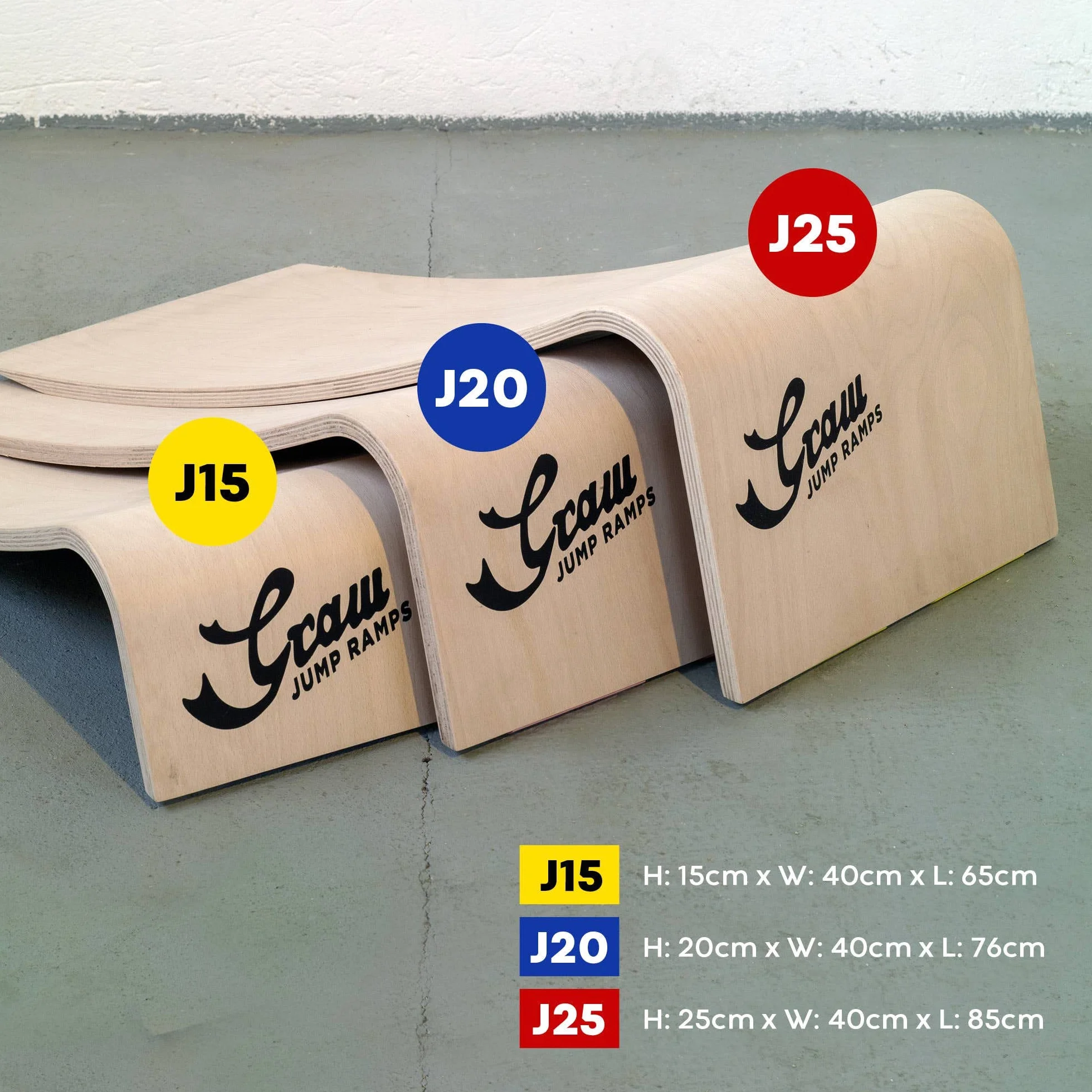 GRAW Rampe de Saut en Bois (hêtre) Mixte