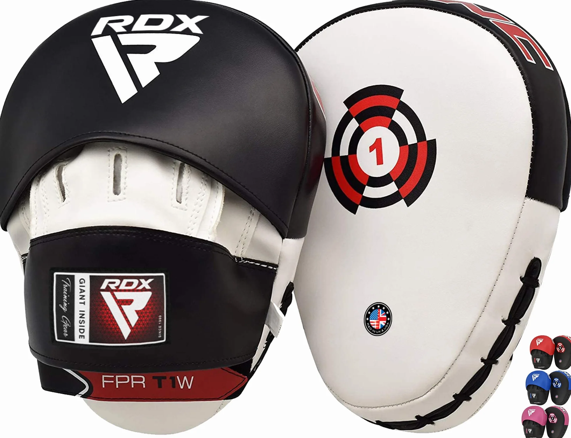 RDX Pattes d'ours Boxe MMA Incurvé Art Martiaux Bouclier Pao Muay Thai Kick Boxing Bouclier de Frappe Cible D'entraînement Mitaines Focus Pads Sports de Combat Taekwondo