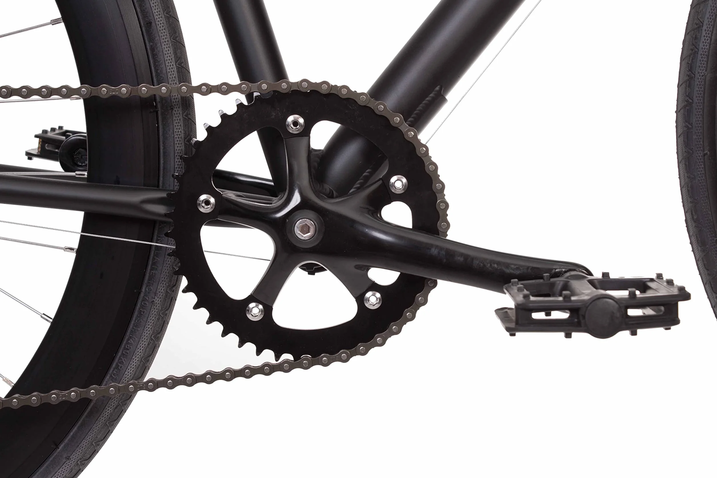 Vélo de route Urbain 700c Shimano 7 vitesses cadre aluminium guidon plat
