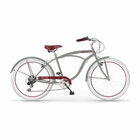 Mbm - Honolulu Homme Custom Cruiser 26'' Bicyclette Vélo Man 6S Vert