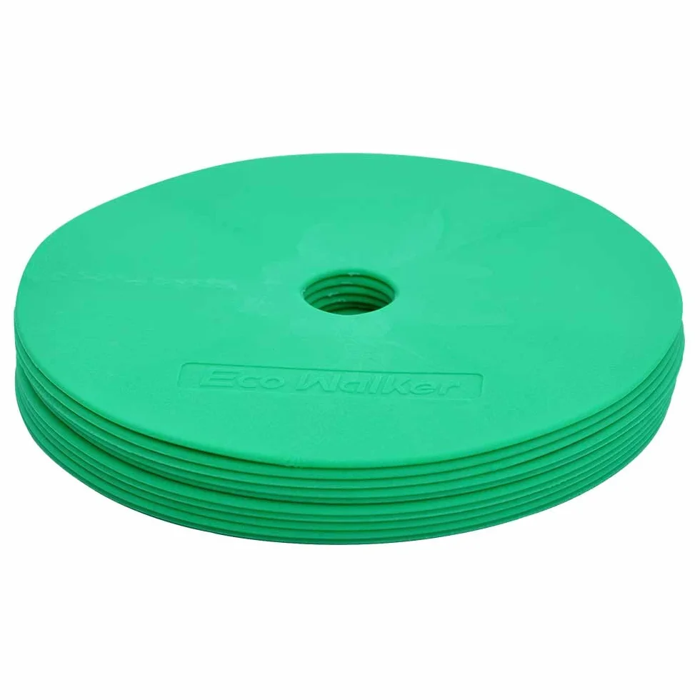 Cône Plat Floormarker Disques de Fabrication Support de Transport pour entraînement d'agilité