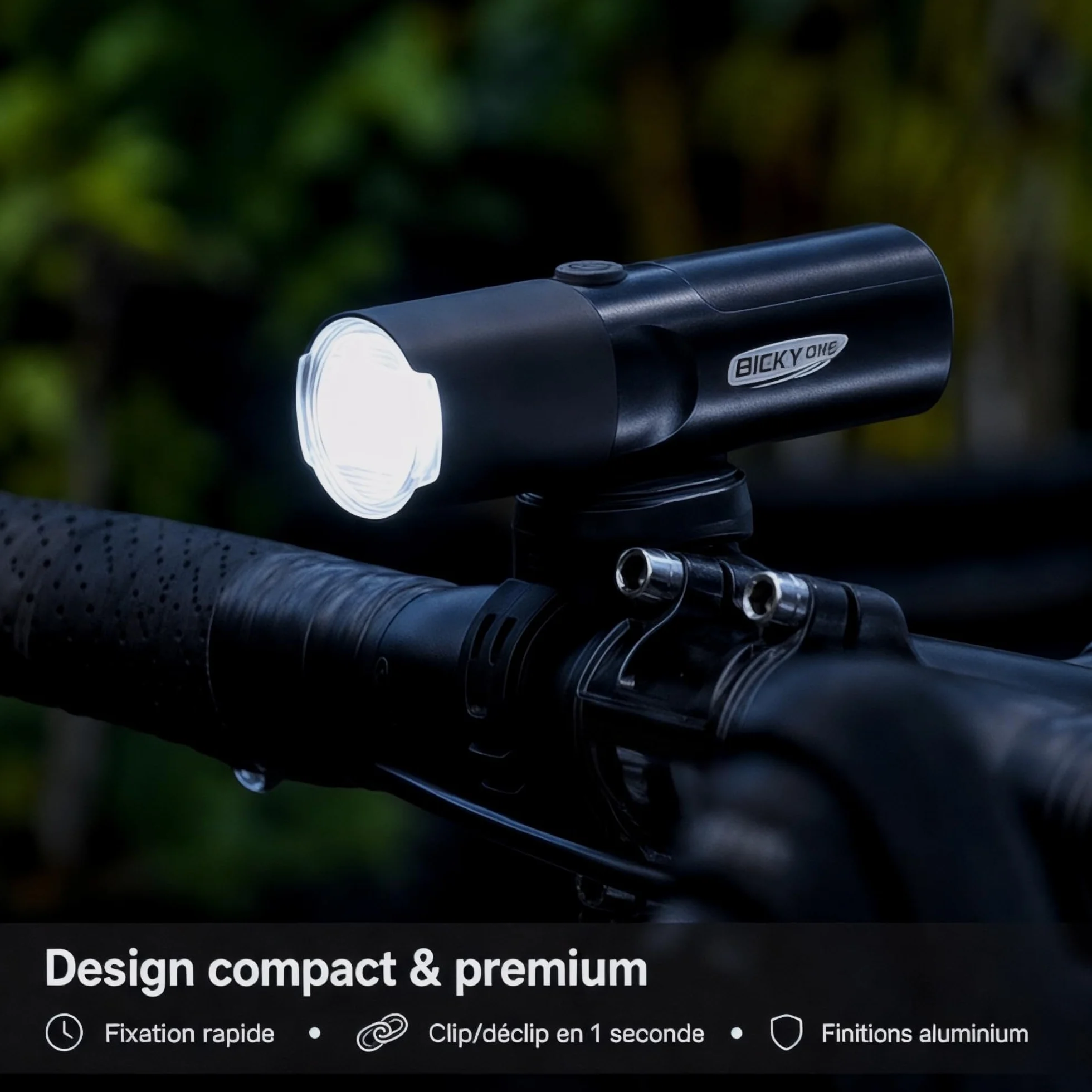Kit Éclairage Vélo 4 en 1 Lumiere Velo Avant LED 400 Lumens Rechargeable Lampe Velo Arriere Sonnette Velo Electronique 120 DB Bandeau Reflechissant – Etanche IP66
