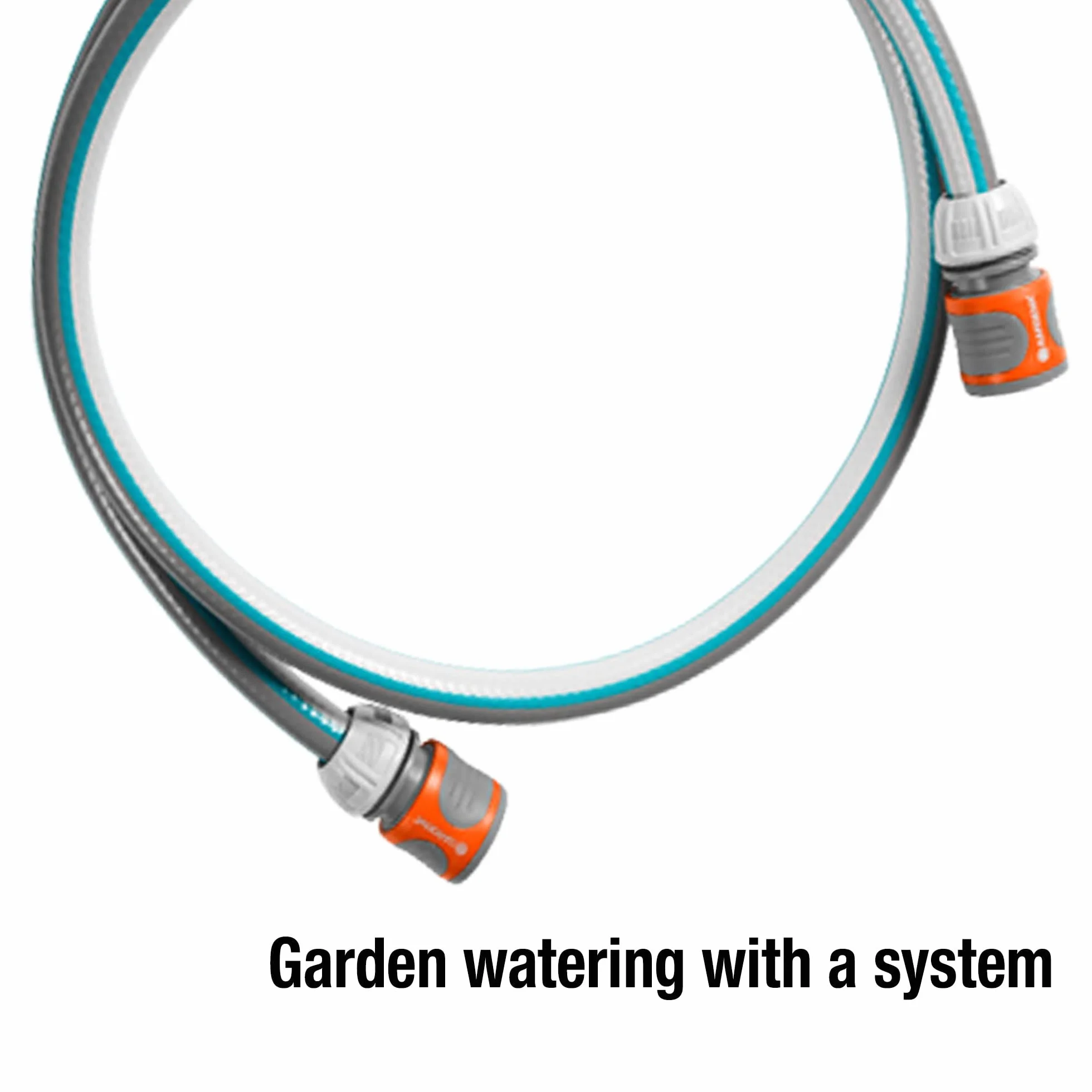 Gardena Classic 13 mm (1/2 Pouce) 1,5 m Adaptateur de Tuyau pour Raccordement Dévidoir