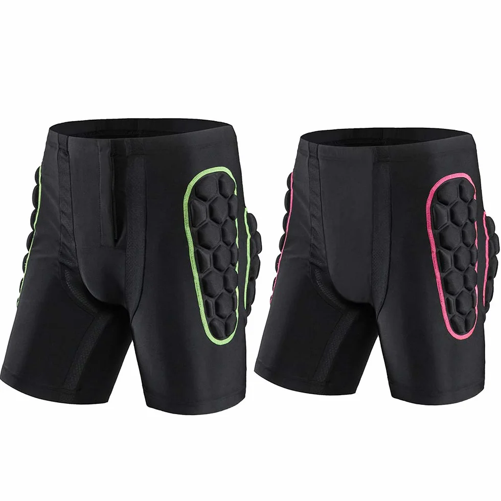 Karlak Short de ski de protection des hanches, short rembourré de protection des hanches pour femme, short de protection des hanches pour snowboard, patinage, ski, équitation
