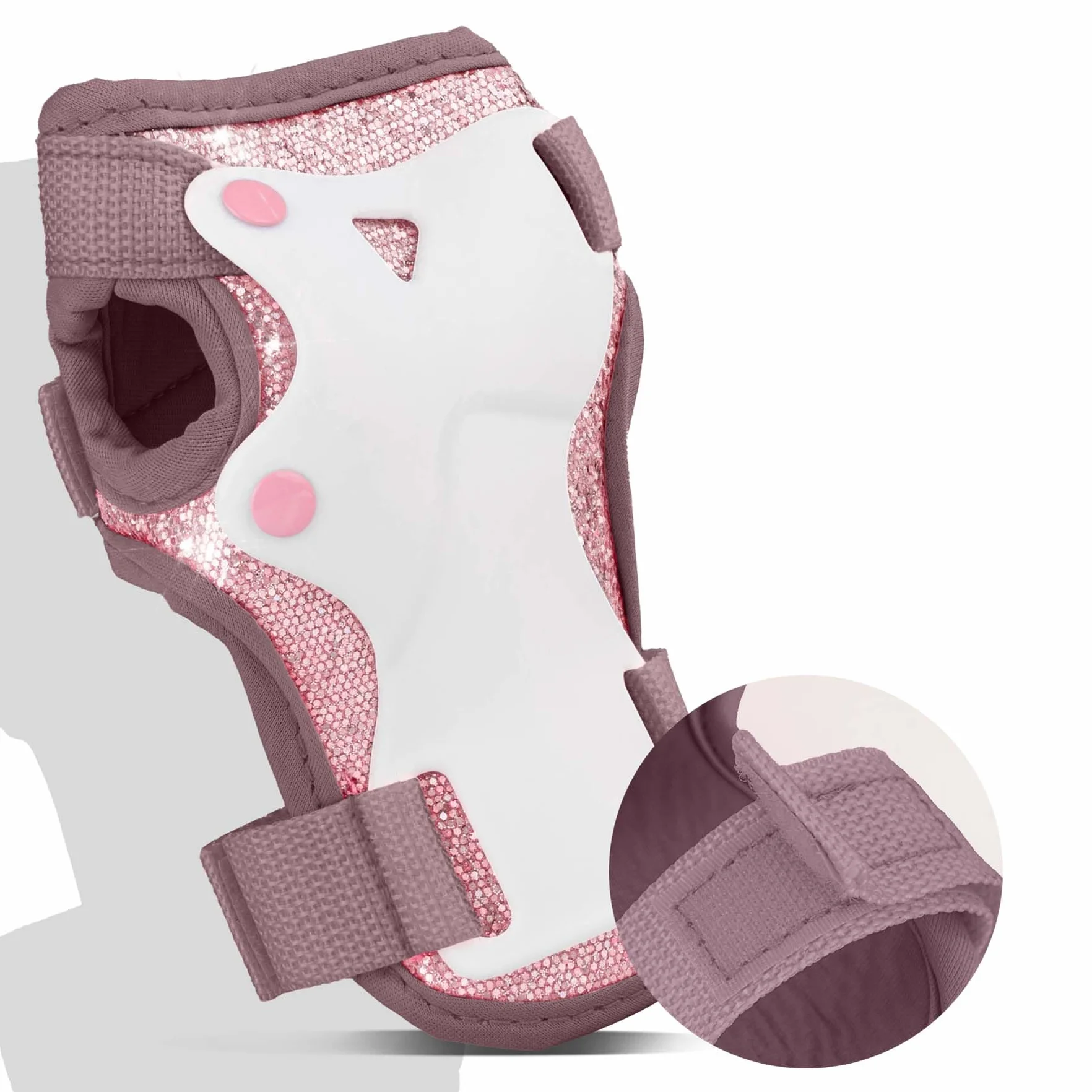 Cariboo Protection Roller Enfant Équipement De Protection pour Vélo Trottinette Rose Ballerina
