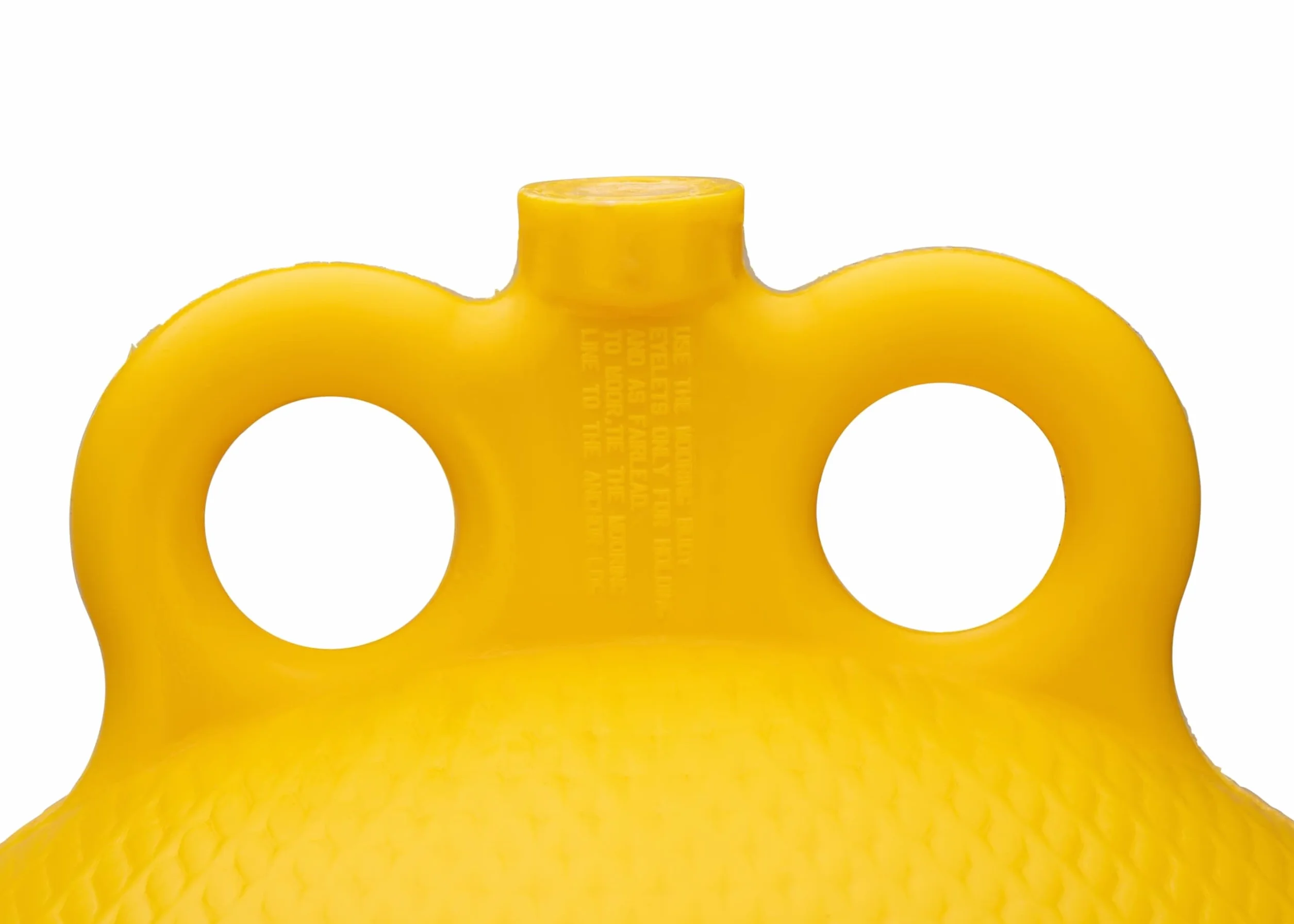 BSSTORE Bouée de Signalisation Marine À Poire, 250 mm Diamètre, 390 mm Hauteur, 10 L Volume (Jaune)