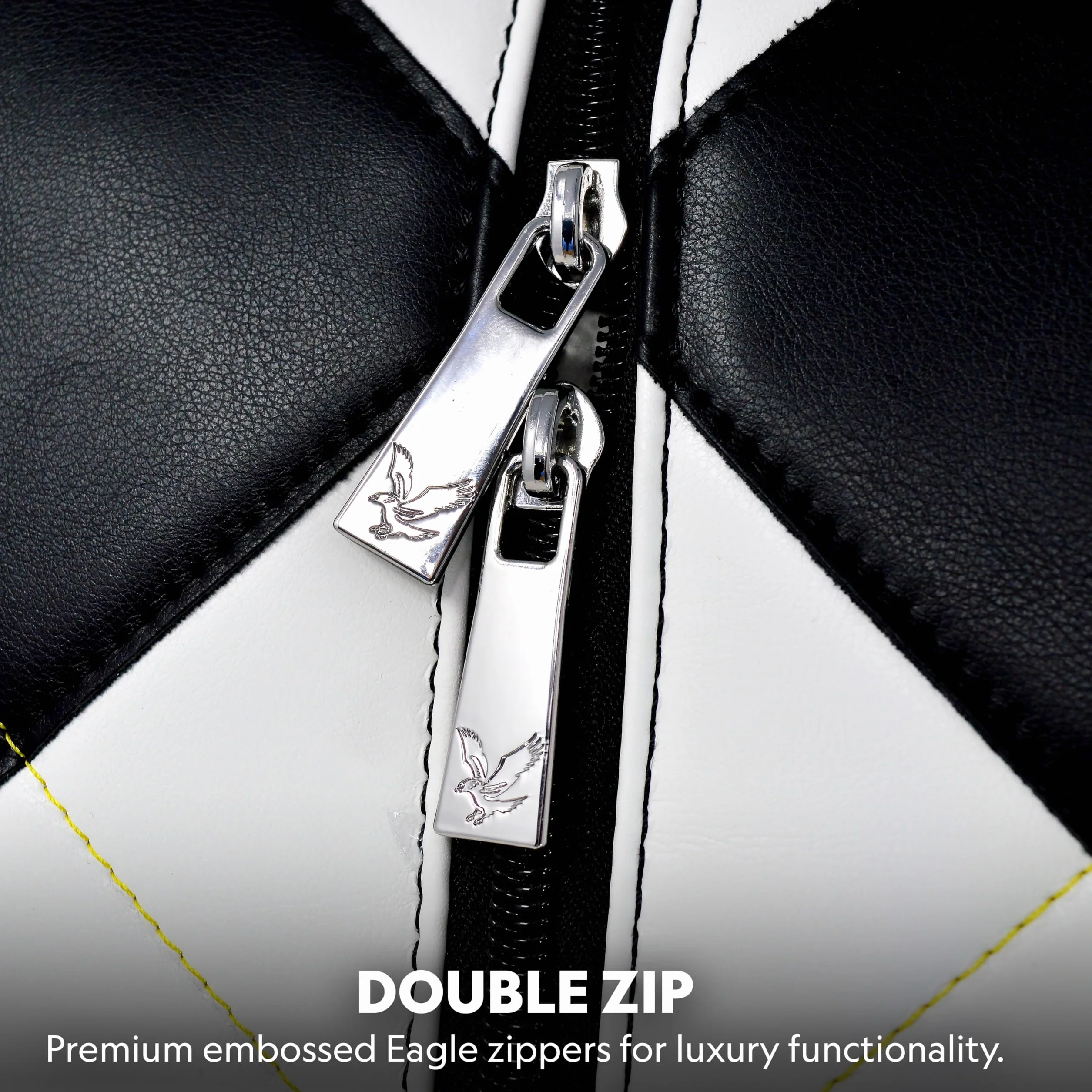Lyle and Scott Sac à Chaussures de Golf en Cuir avec Aérations Latérales