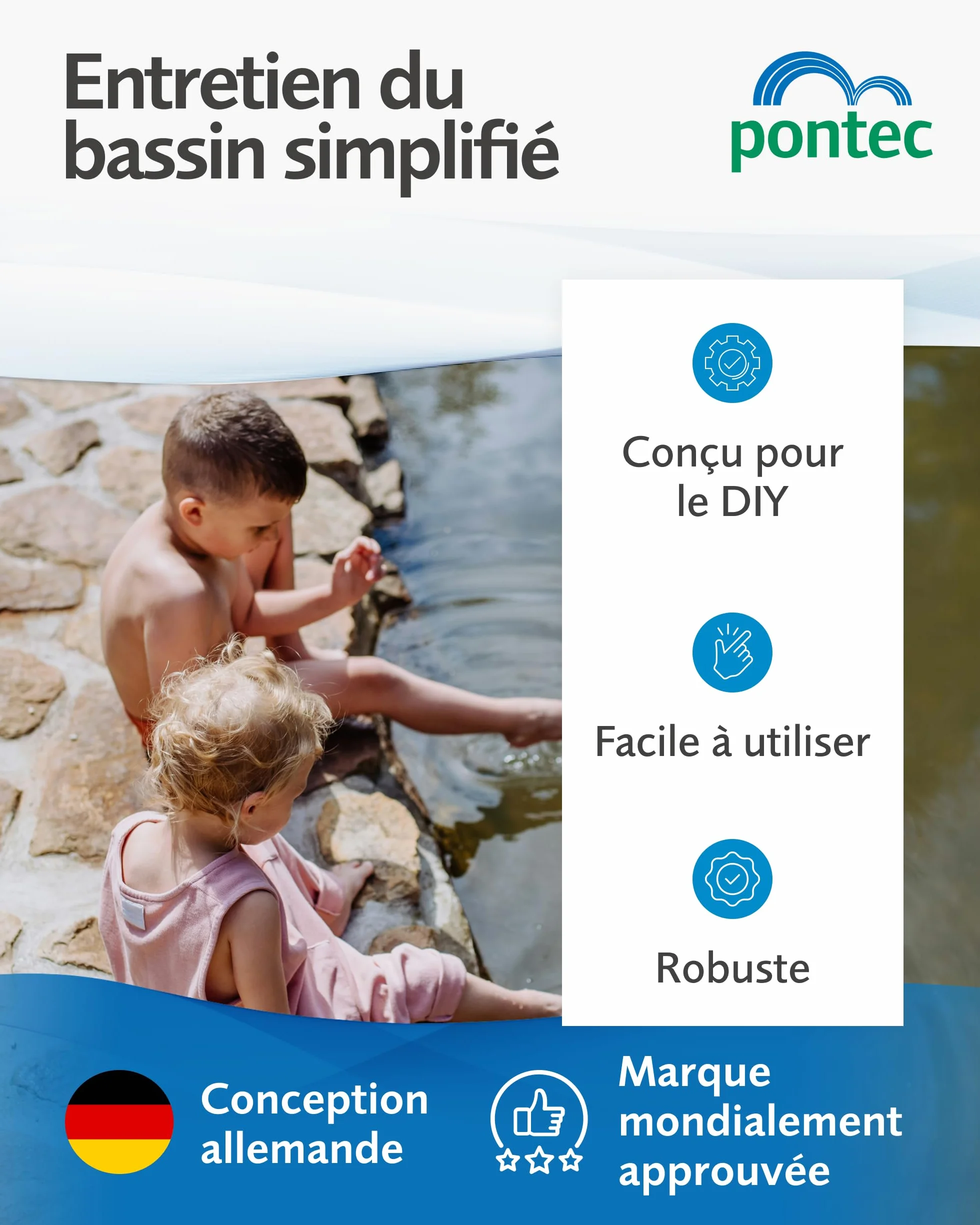 PONTEC PondoMax Eco 1500 Pompe à Filtre