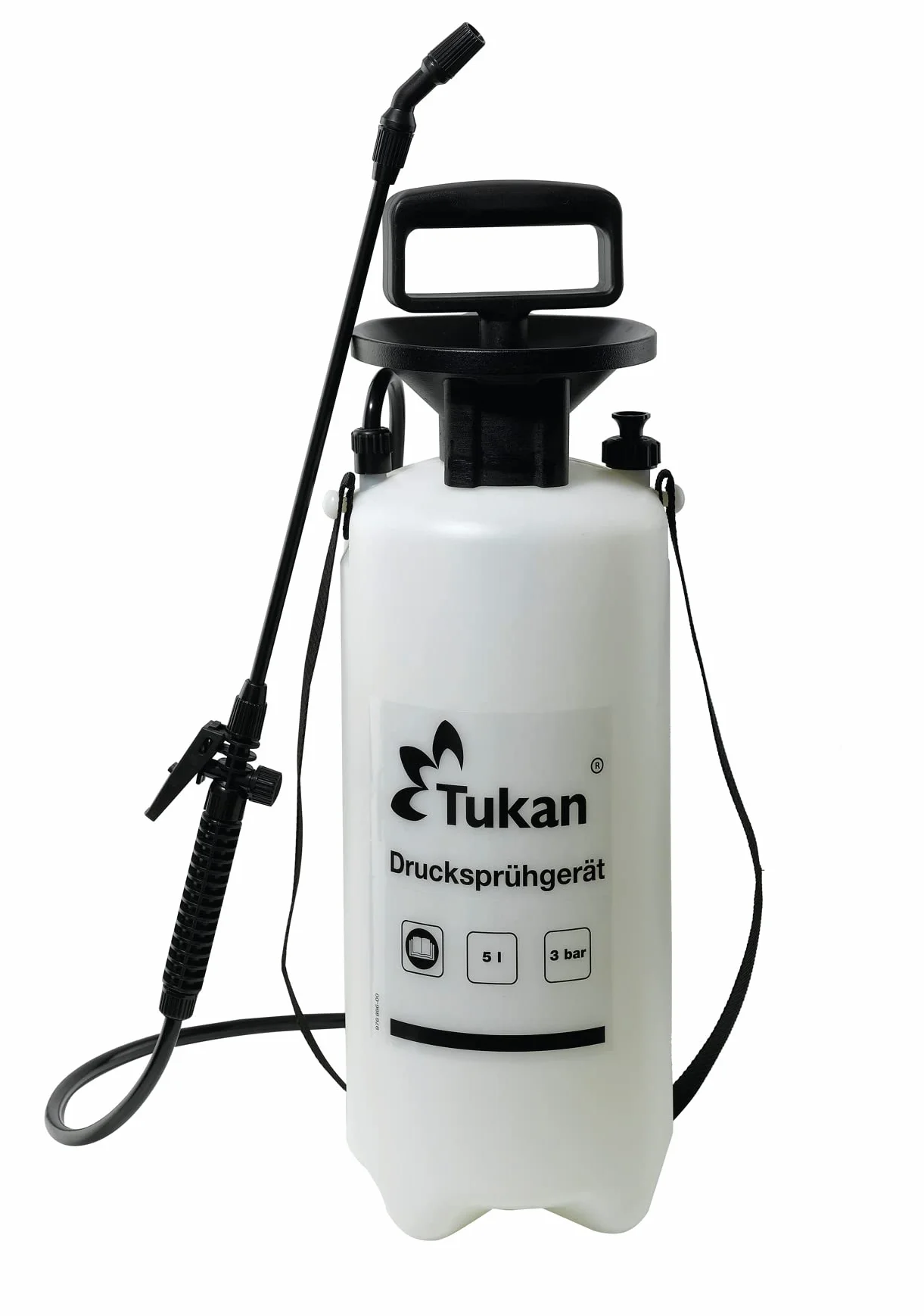 TUKAN Pulvérisateur de Jardin 5L à Pression, Buse Réglable, Vaporisateur Robuste