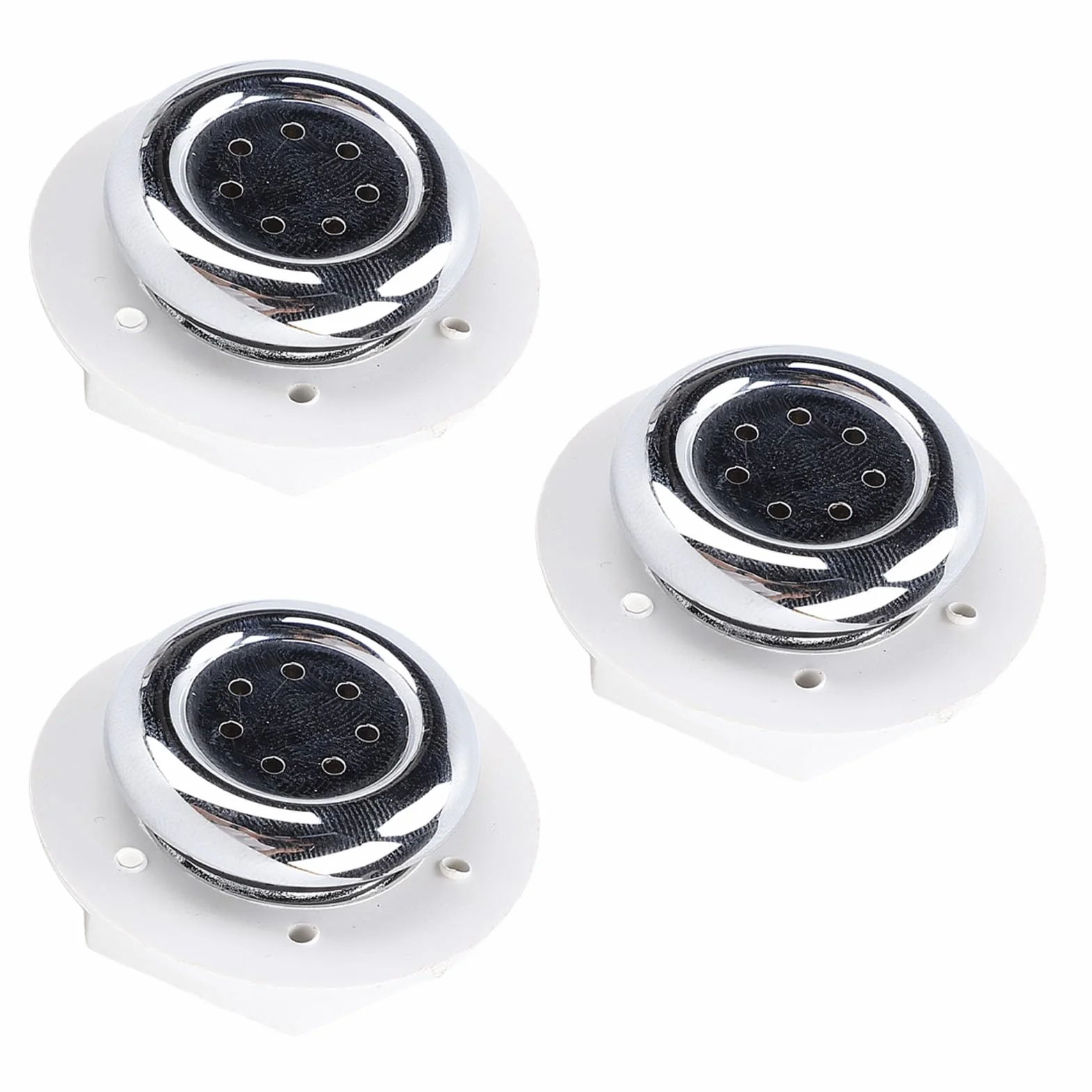 Lot de 3 buses à 7 trous en PVC pour spa baignoire piscine