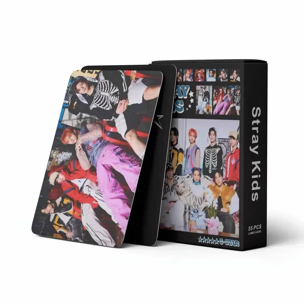 Stray Kids Cartes photo 54 pièces Lomo album 5-STAR Kpop