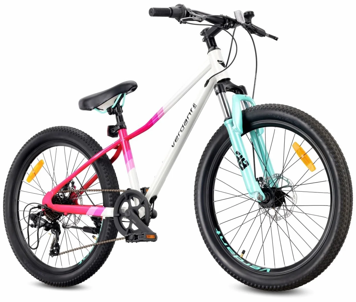 Verdant Bike Vélo pour Enfant pour garçon 20 24 Pouces Taille de Roue au Choix Vitesses Shimano Vélo Enfant de 6 à 12 Ans Hauteur réglable