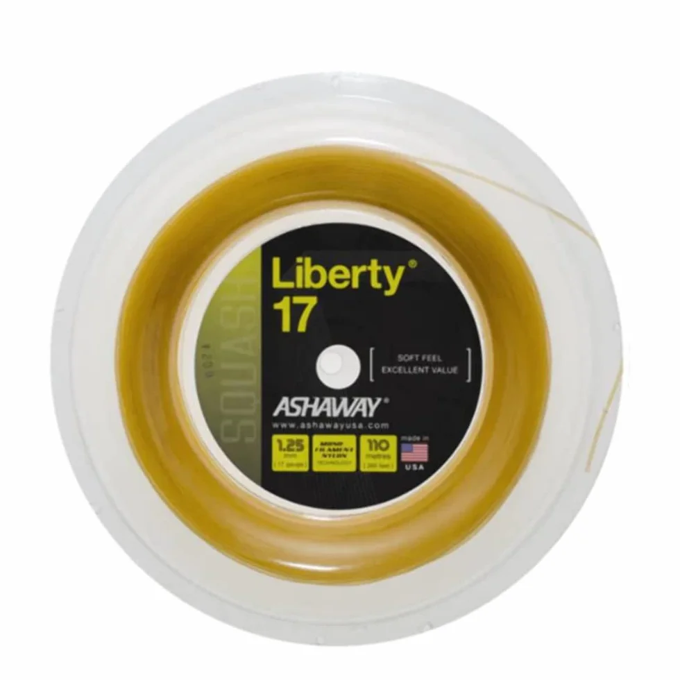 ASHAWAY Liberty 17 1.25mm Squash 110M Reel