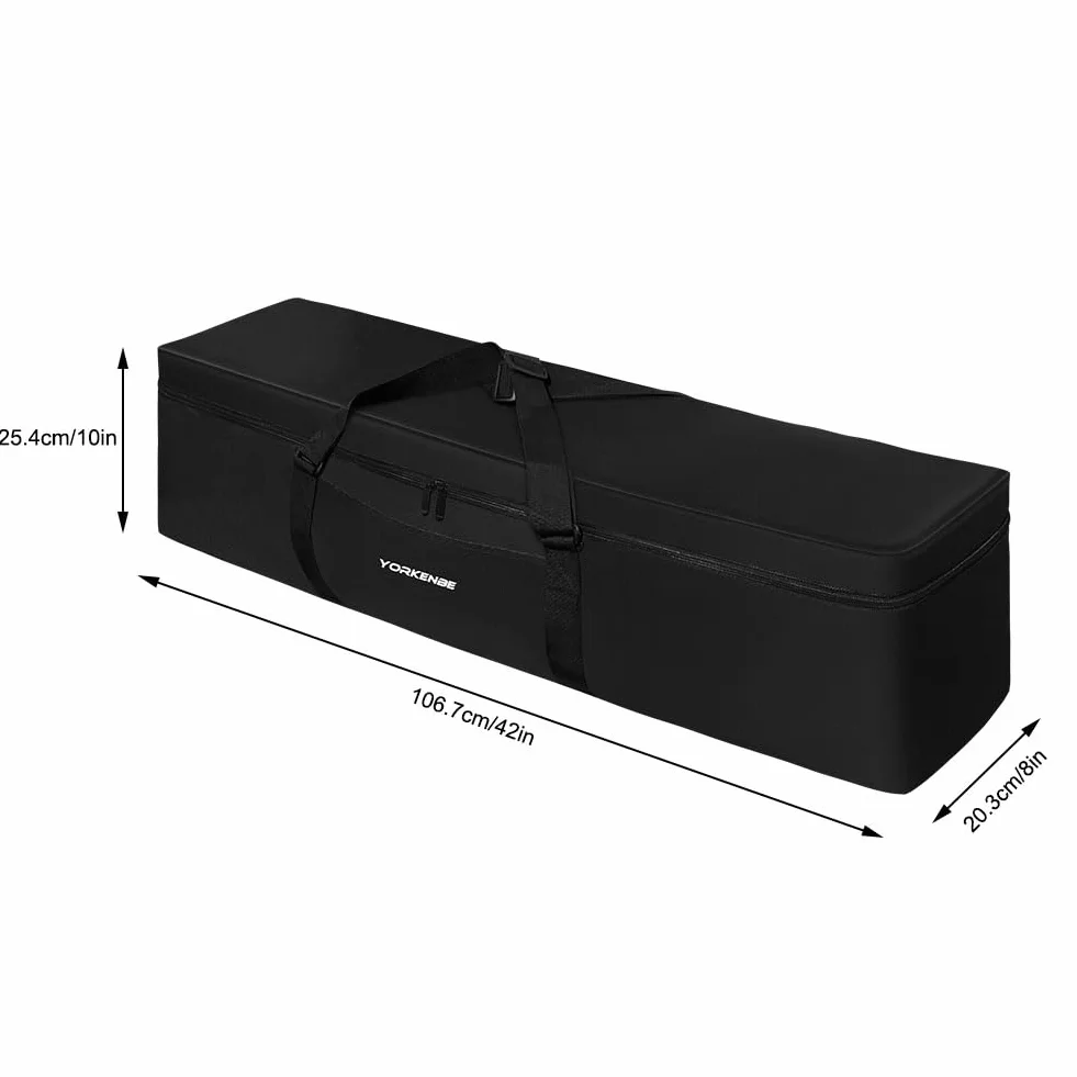 Sac de rechange extra large avec fermeture éclair, sac de transport pliable étanche, avec grande ouverture pour la plupart des lits et chaises, pour le camping, les voyages et la plage (106,7