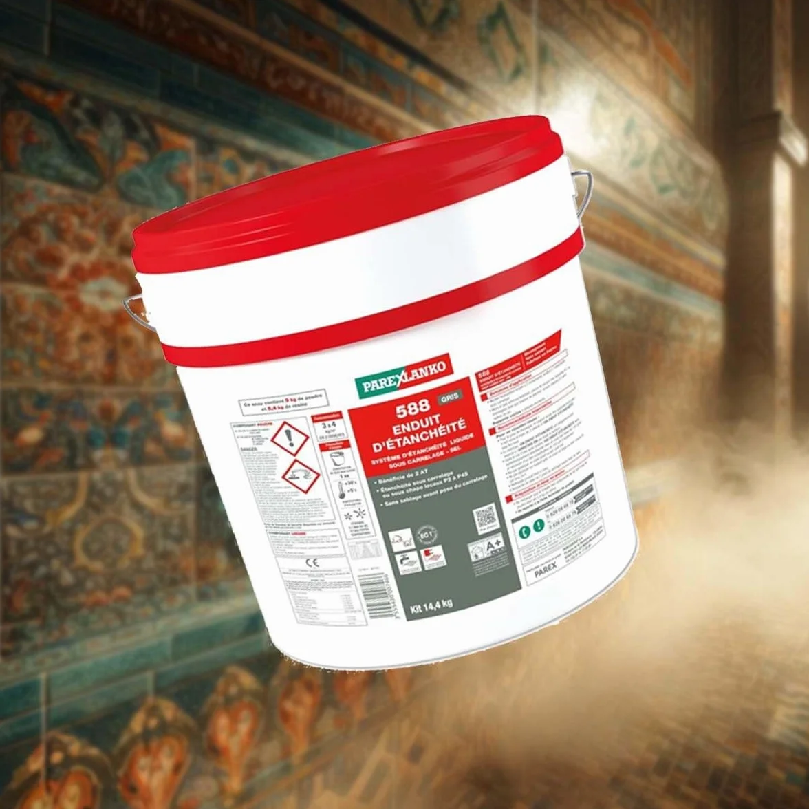 ENDUIT D'ETANCHEITE Parexlanko 14.4KG bi composant piscine hammam