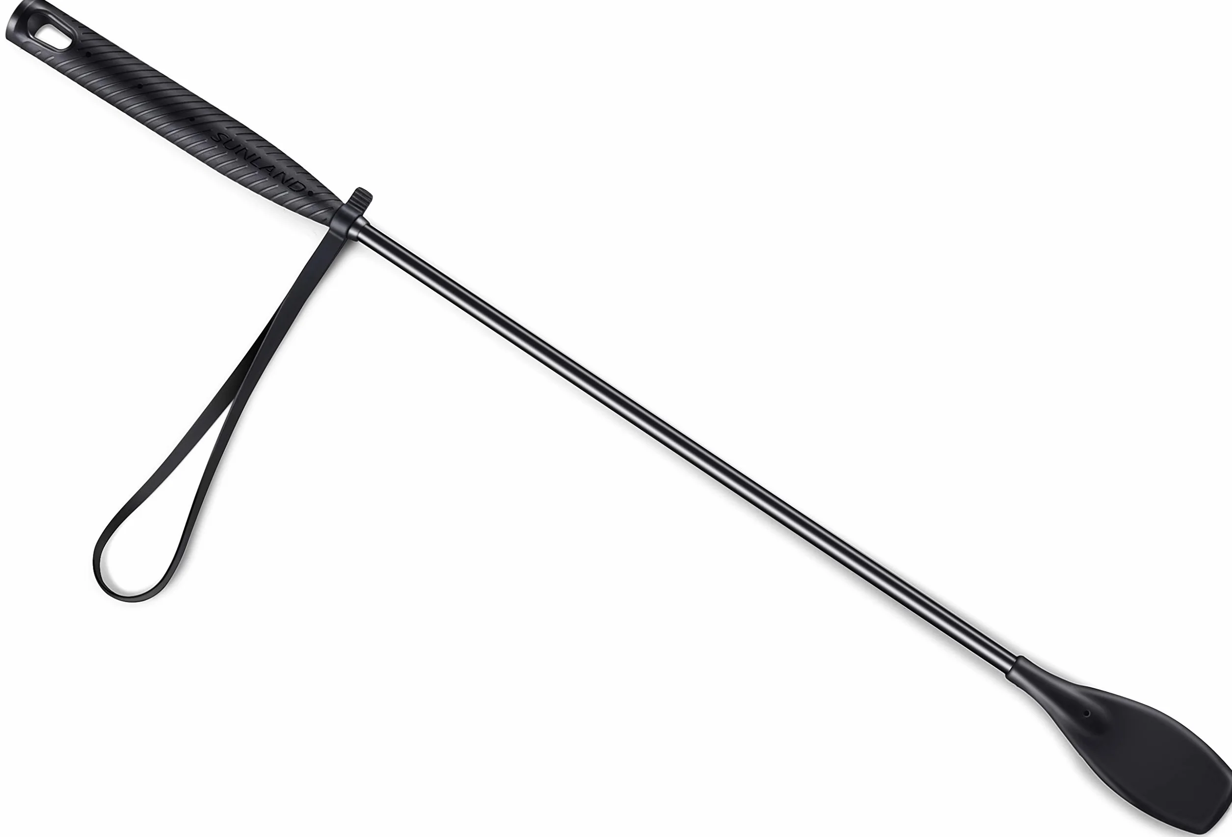 Sunland Cravache d'équitation antidérapante 58,4 cm avec Double Slapper
