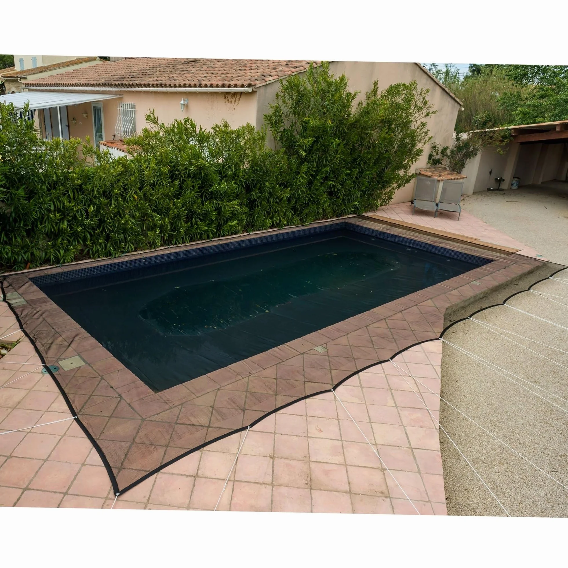 WERKA PRO Filet de Protection Piscine 100g/m2 6 x 10 m
