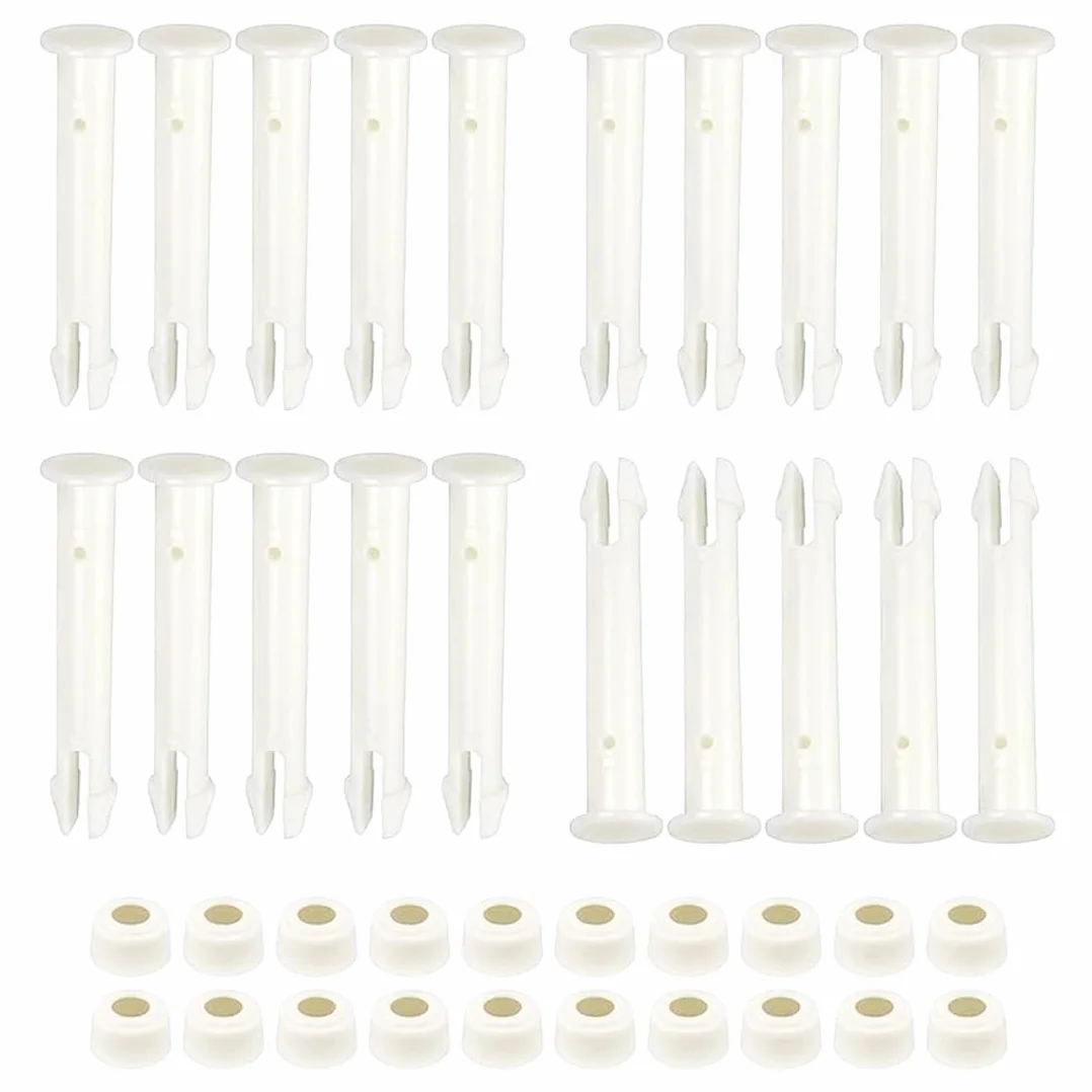 Goupilles de Piscine 20 Pièces, Accessoire Piscine Hors Sol, Kit Réparation Liner Plastique