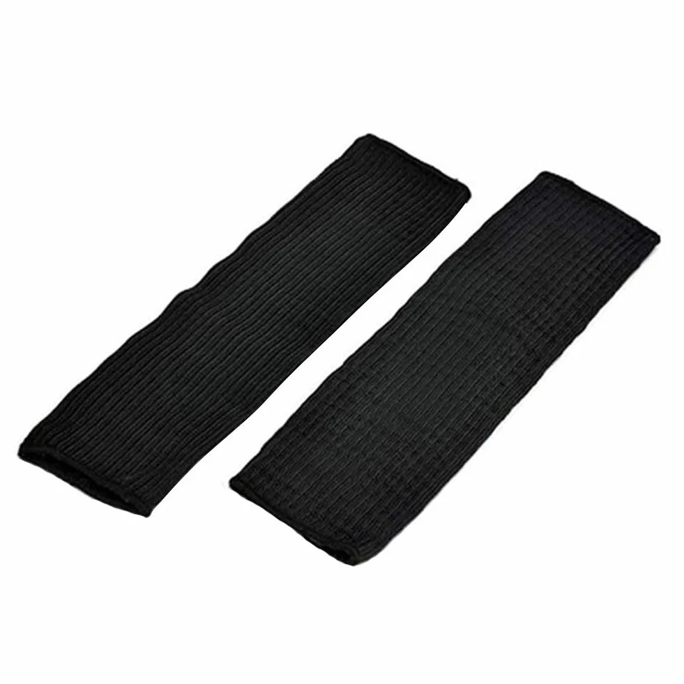 2 Paires Manchettes Avant-bras Anti-Coupure en Kevlar Protection Avant Bras Résistant à la Coupure Brûlure pour Fitness Sport Randonnée Voyage Jardin Ferme