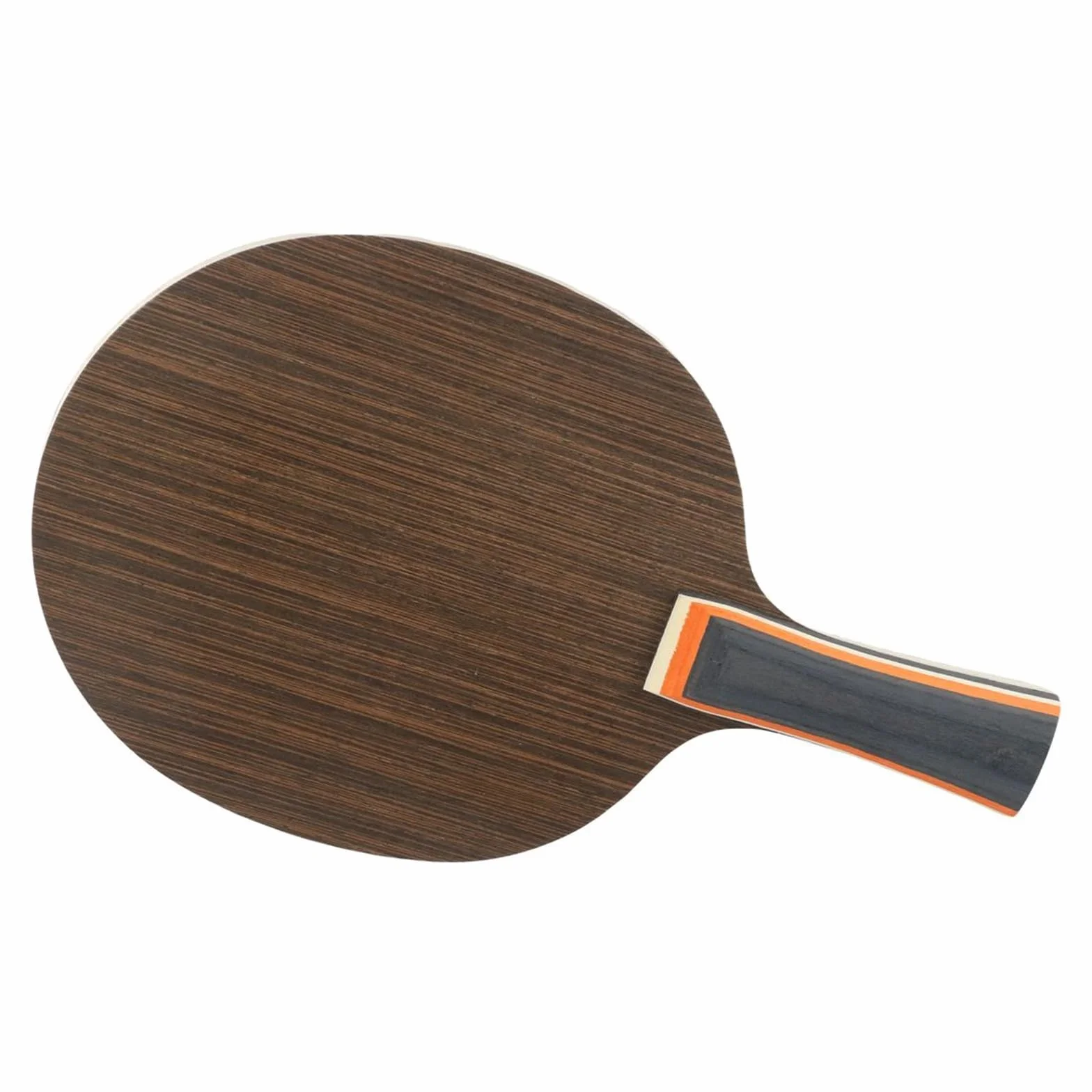 Plaque inférieure de raquette de tennis de table avec stratifié 5 plis pour manche long pour lame de ping-pong en ébène et couches de bois dur Dalbergia