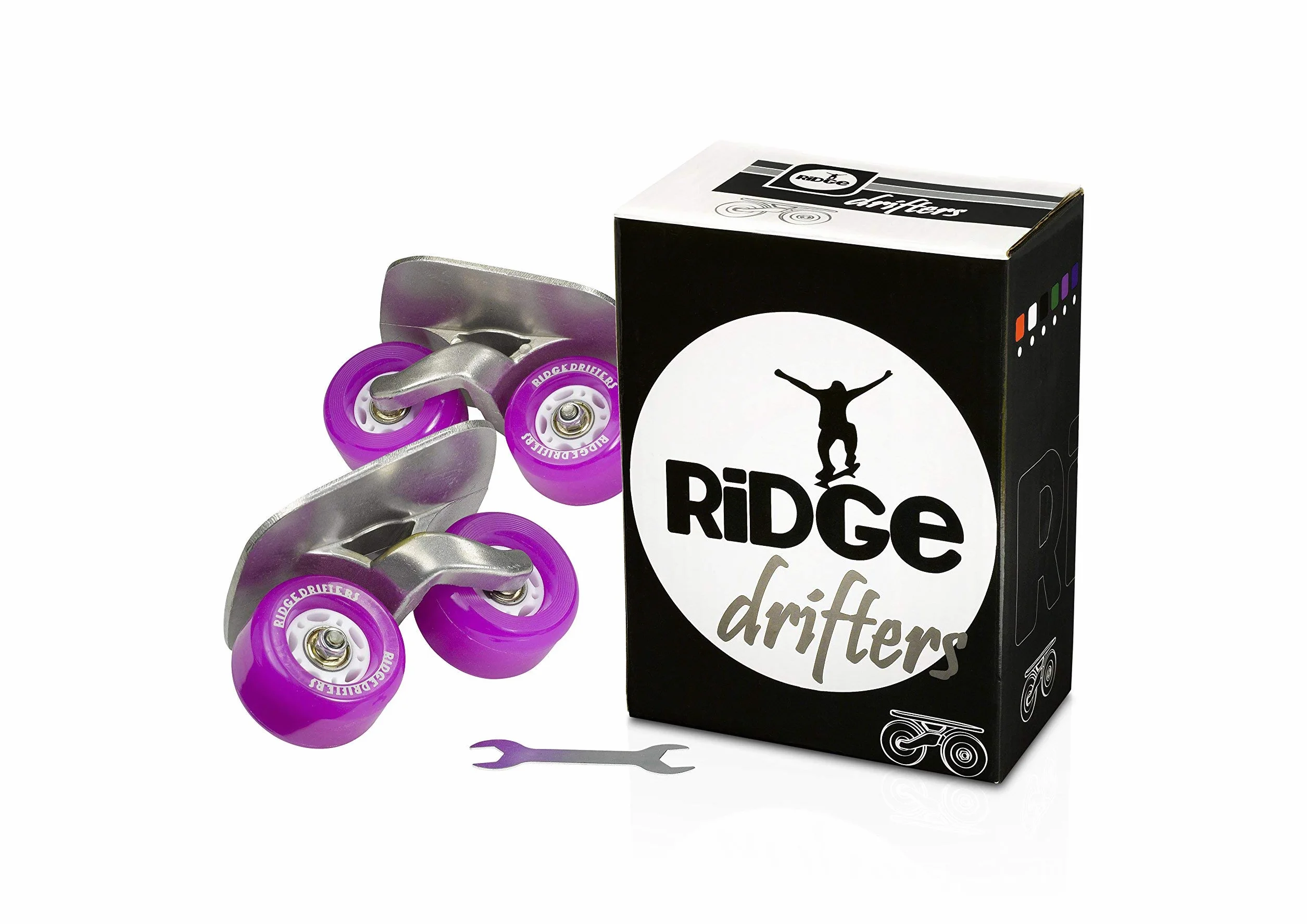 FREELINE Drift Rollers avec 70 mm roues et roulements ABEC 7 (Noir)