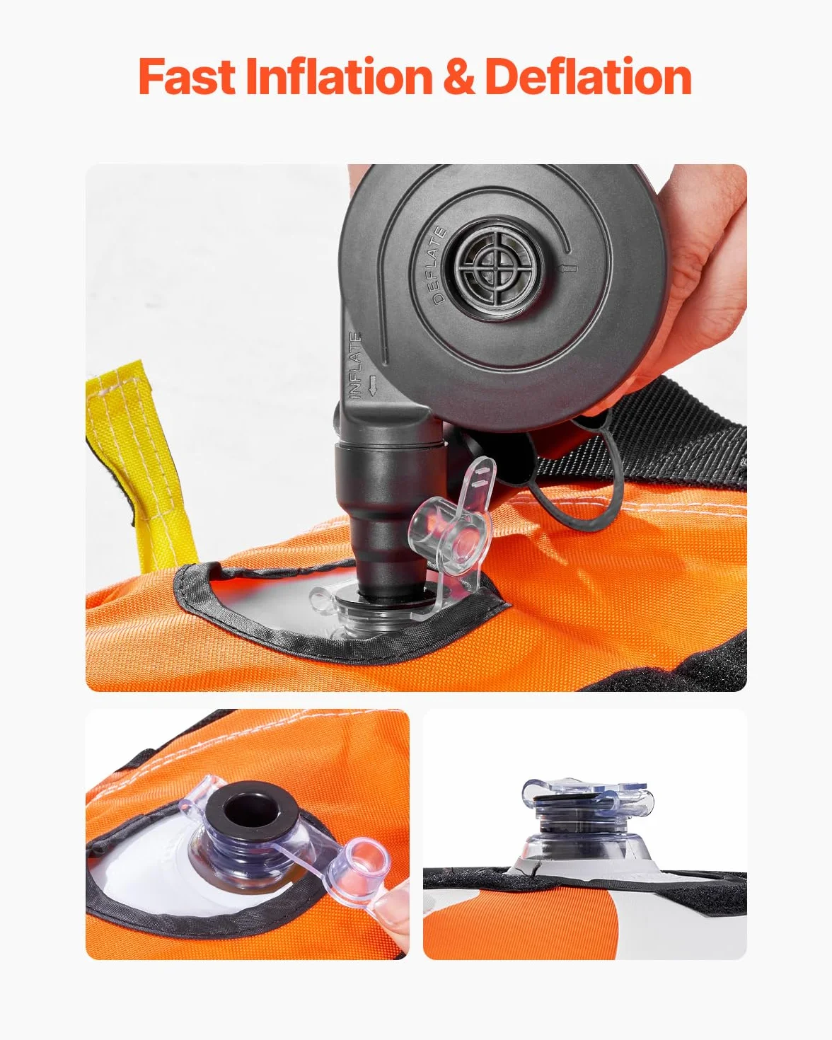 VEVOR Bouée Tractée Gonflable pour