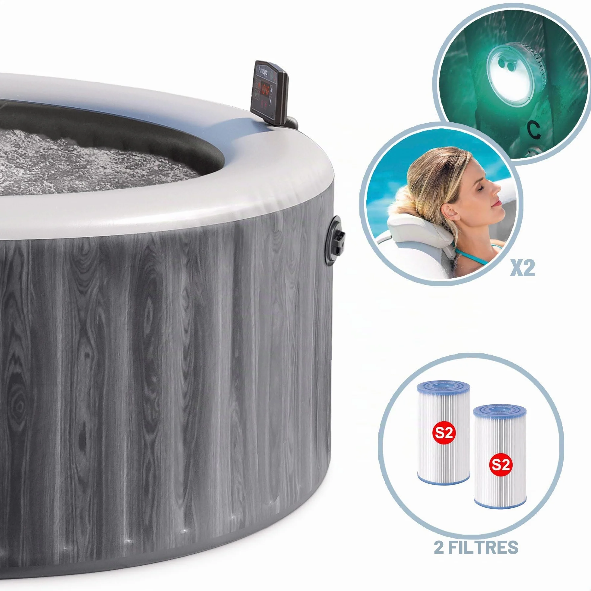 Intex Pure Spa Baltik 6 Places 28442NP