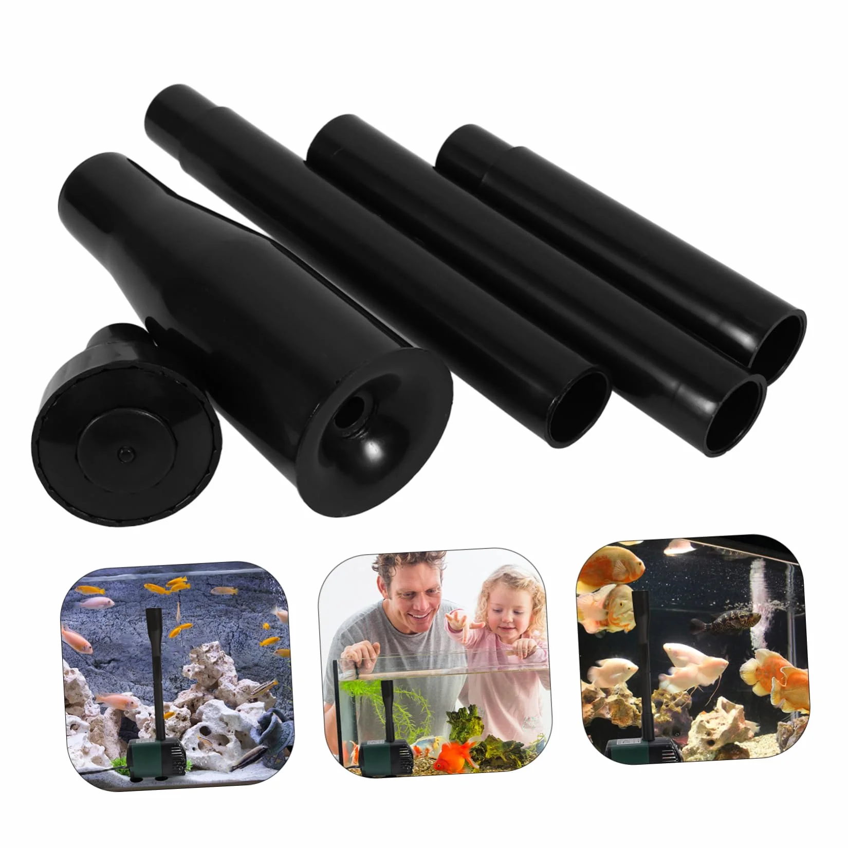 BESPORTBLE Kit Fontaine pour Étangs et Aquariums Accessoires de Fontaine Petit Étang Design ABS
