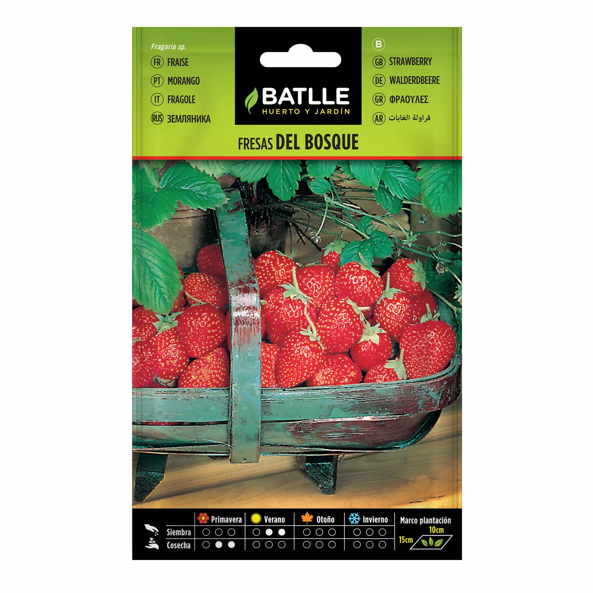 Batlle Graines aromatiques Fraises des bois 0,4g